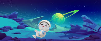 星空中漫舞
