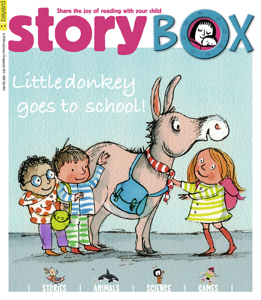 StoryBox: Little Donkey goes to school