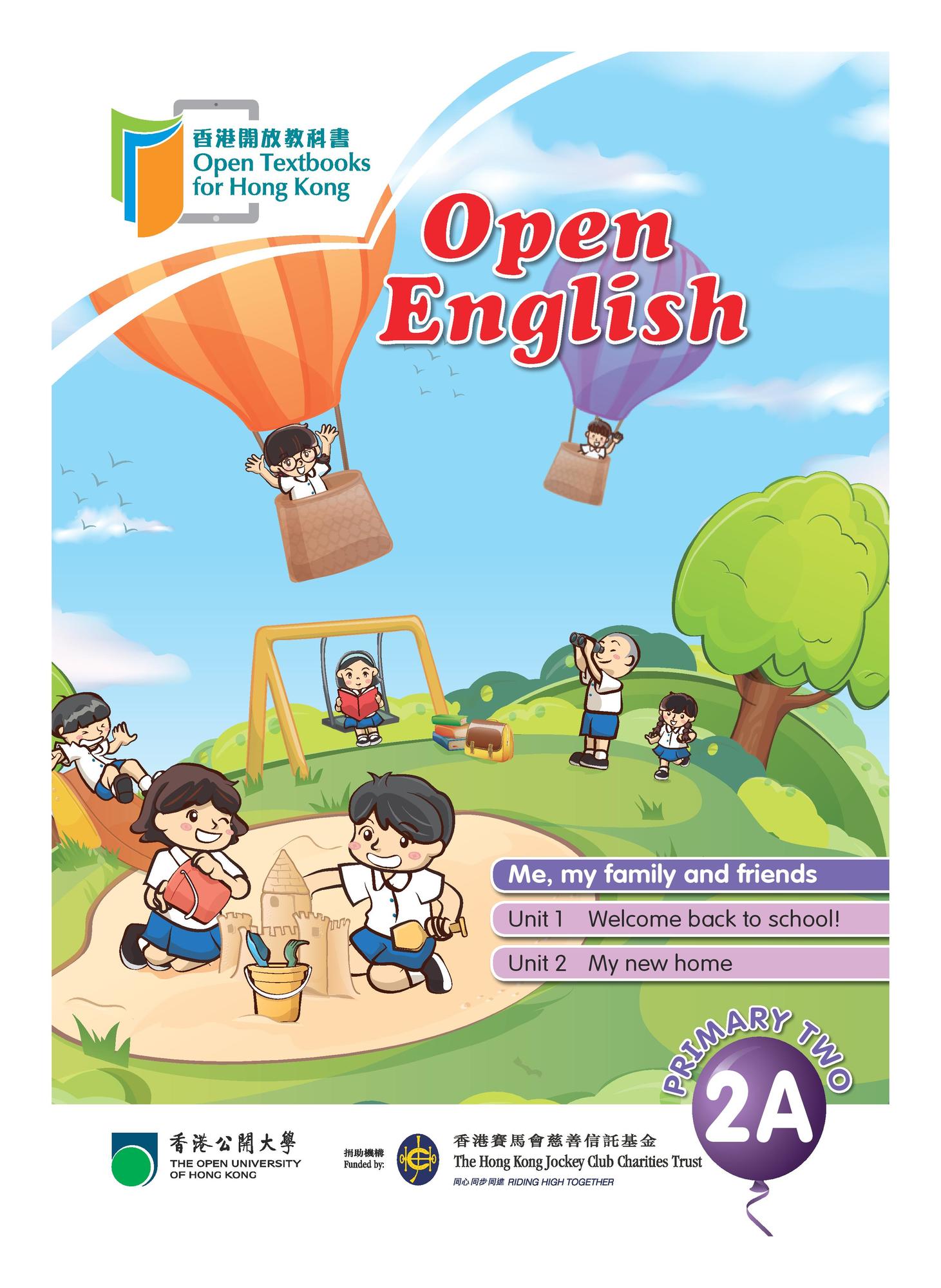 Open English Primary 2A Book 1