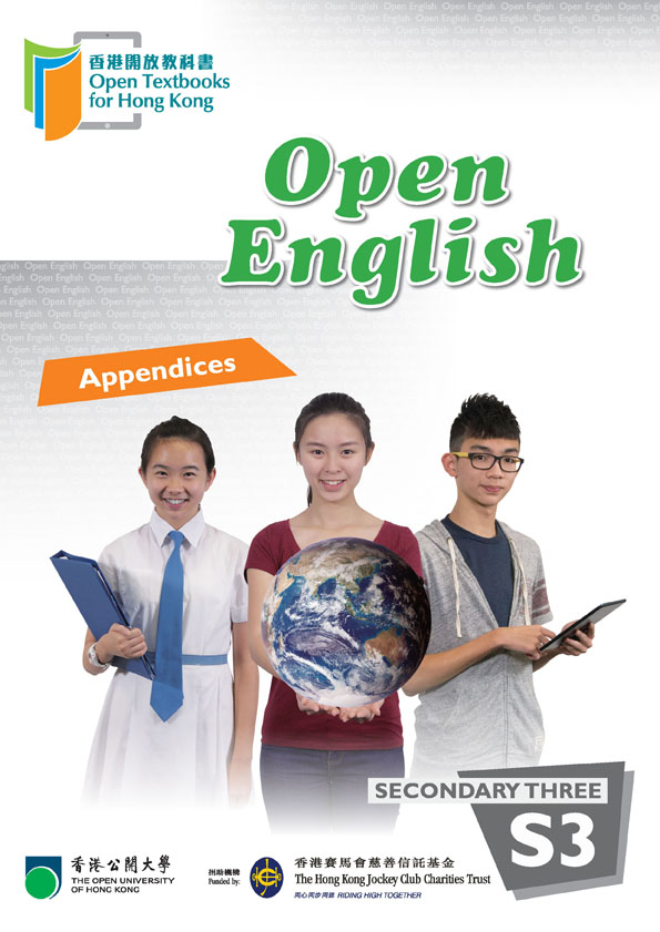 Open English Secondary 3 Appendices