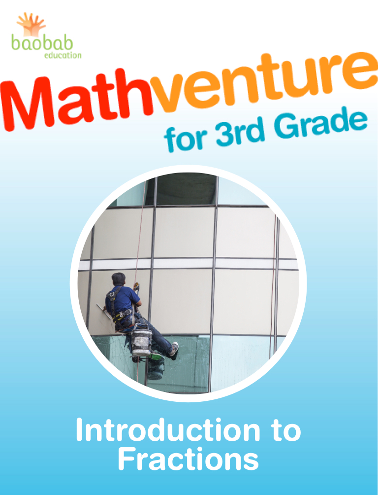 Mathventure for 3rd Grade: Introduction to Fractions