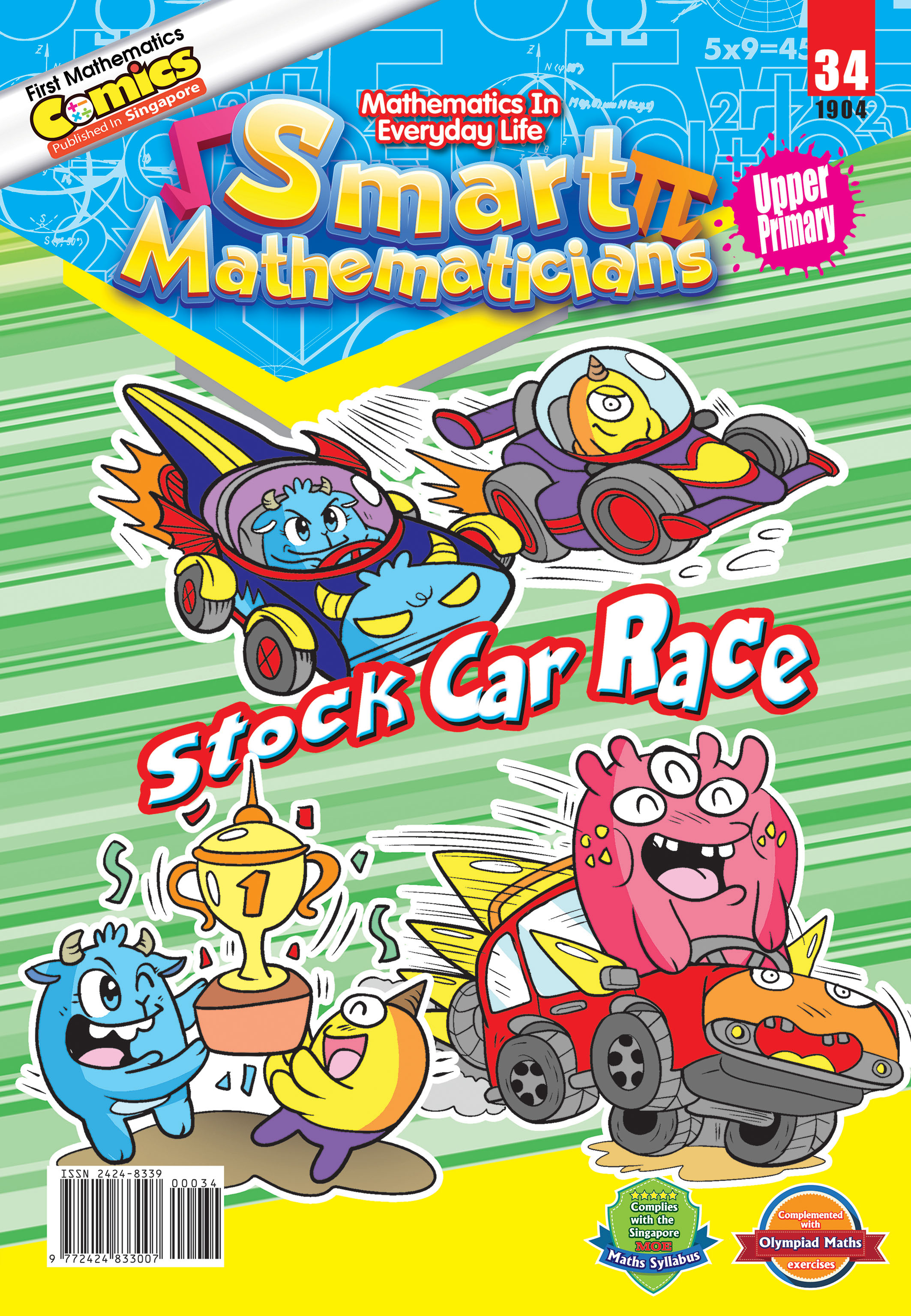 Smart Mathematicians Upper Primary-34 Stock Car Race