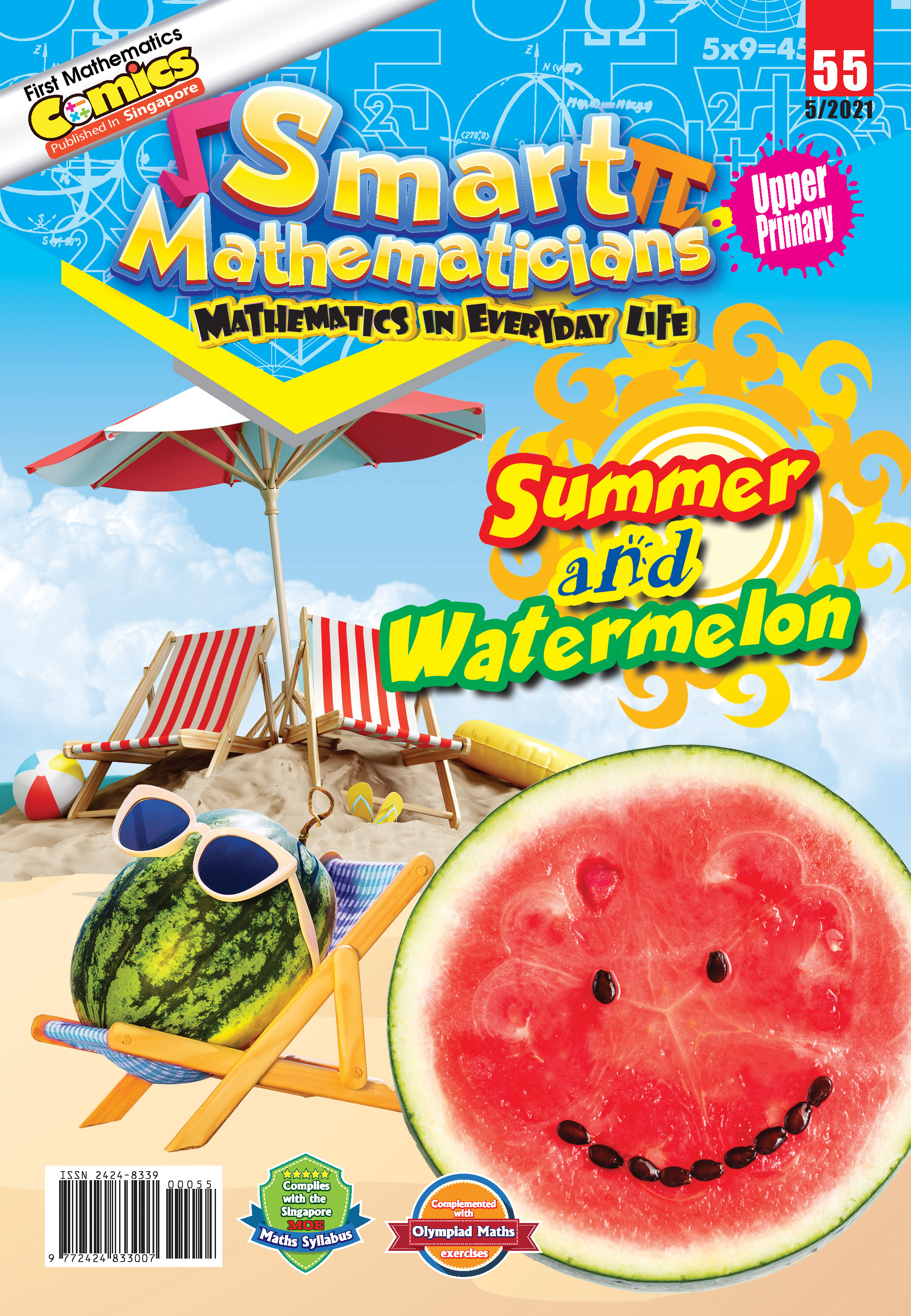 Smart Mathematicians Upper Primary-55 Summer and Watermelon
