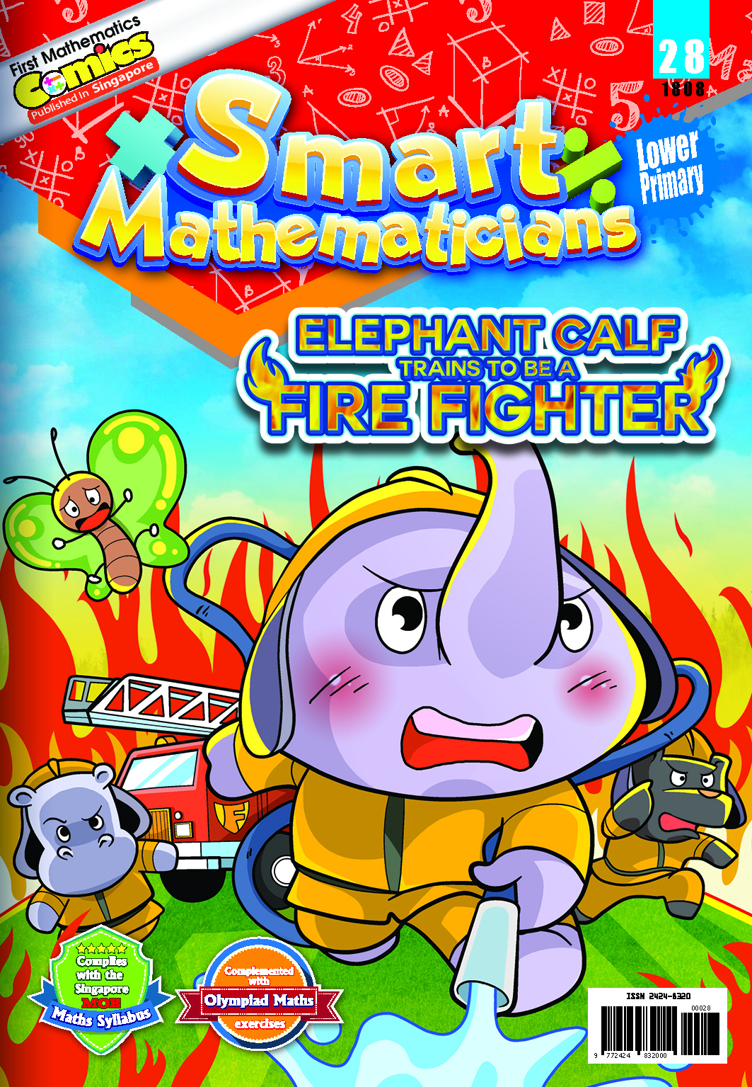 Smart Mathematicians Lower Primary-28 Elephant Calf Trains To Be a Fire Fighter