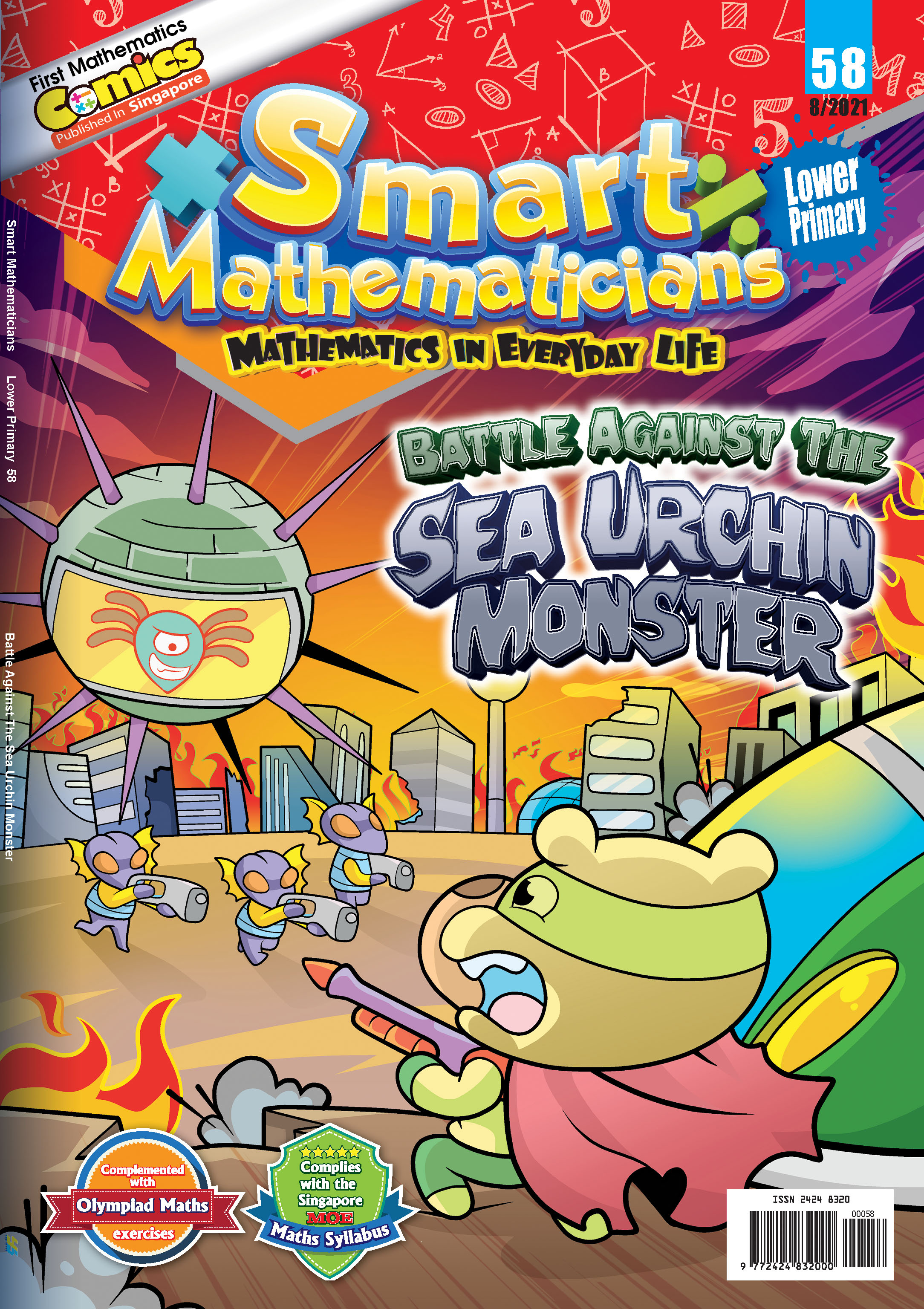 Smart Mathematicians Lower Primary-58 Battle Against The Sea Urchin Monster