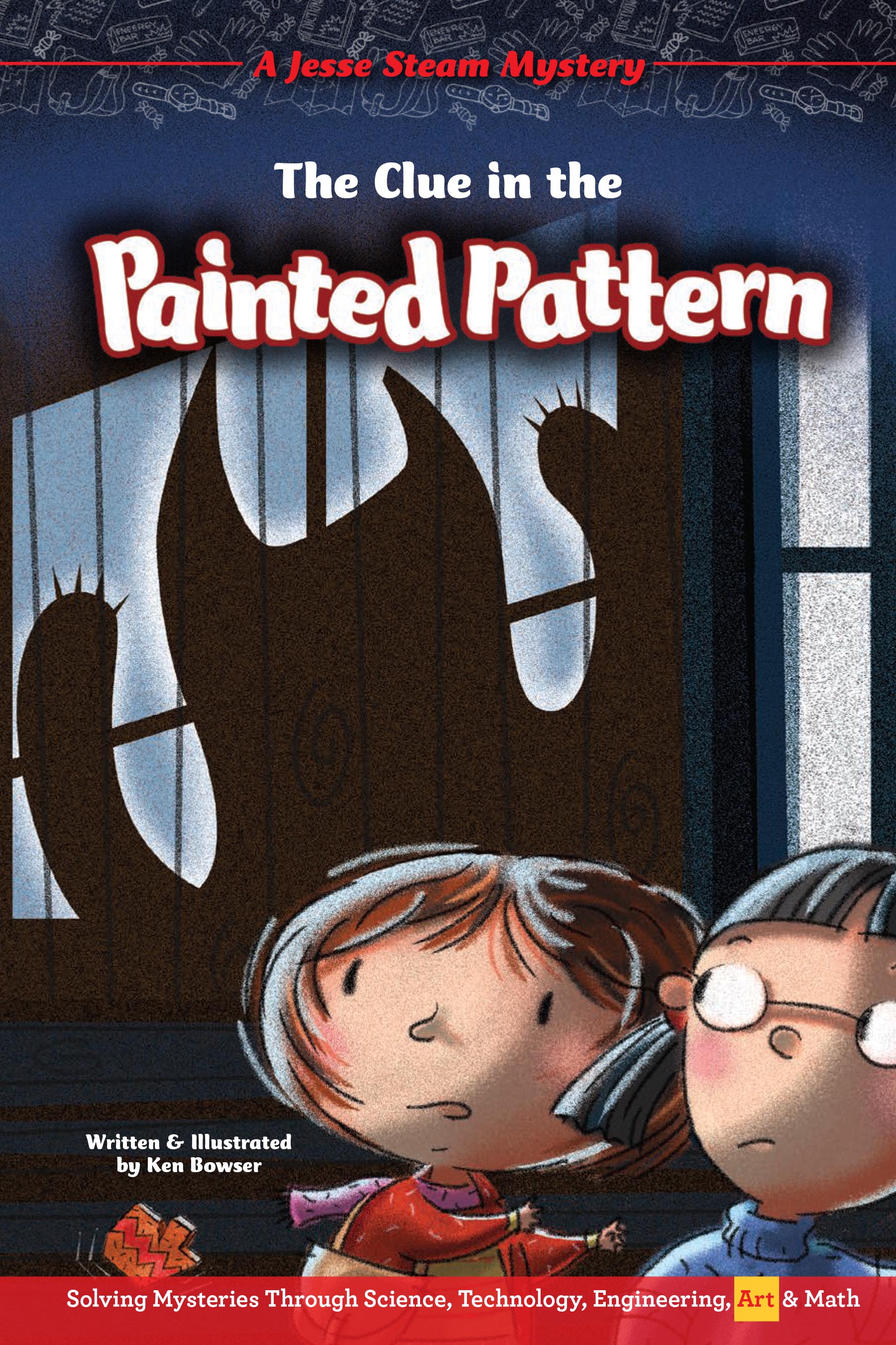 A: The Clue in the Painted Pattern (Arts)