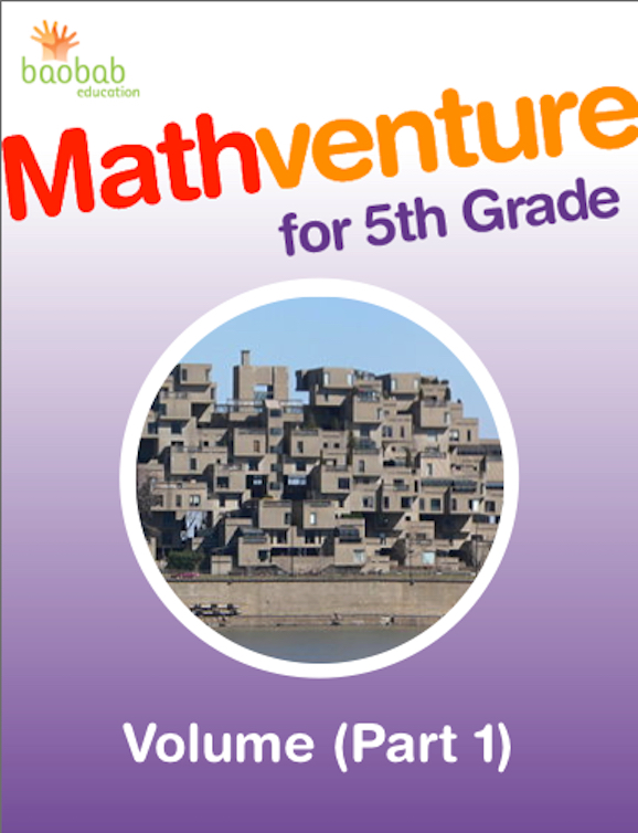 Mathventure for 5th Grade: Volume (Part 1)