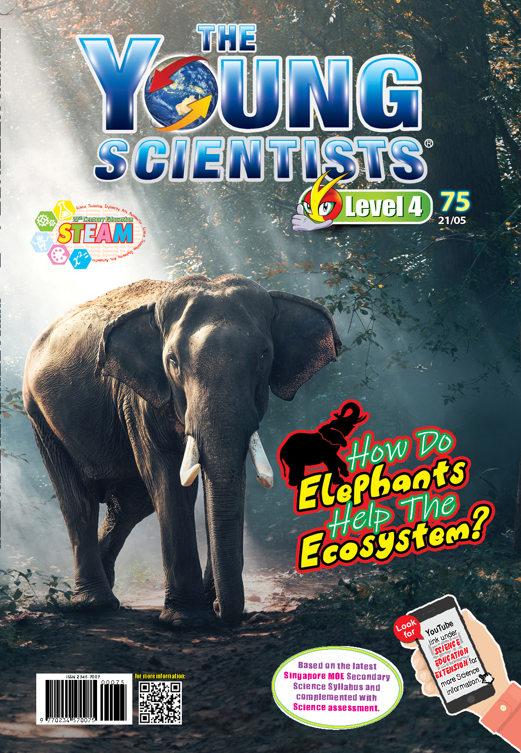 香港閱讀城 The Young Scientists Level 4 75 How Do Elephants Help The