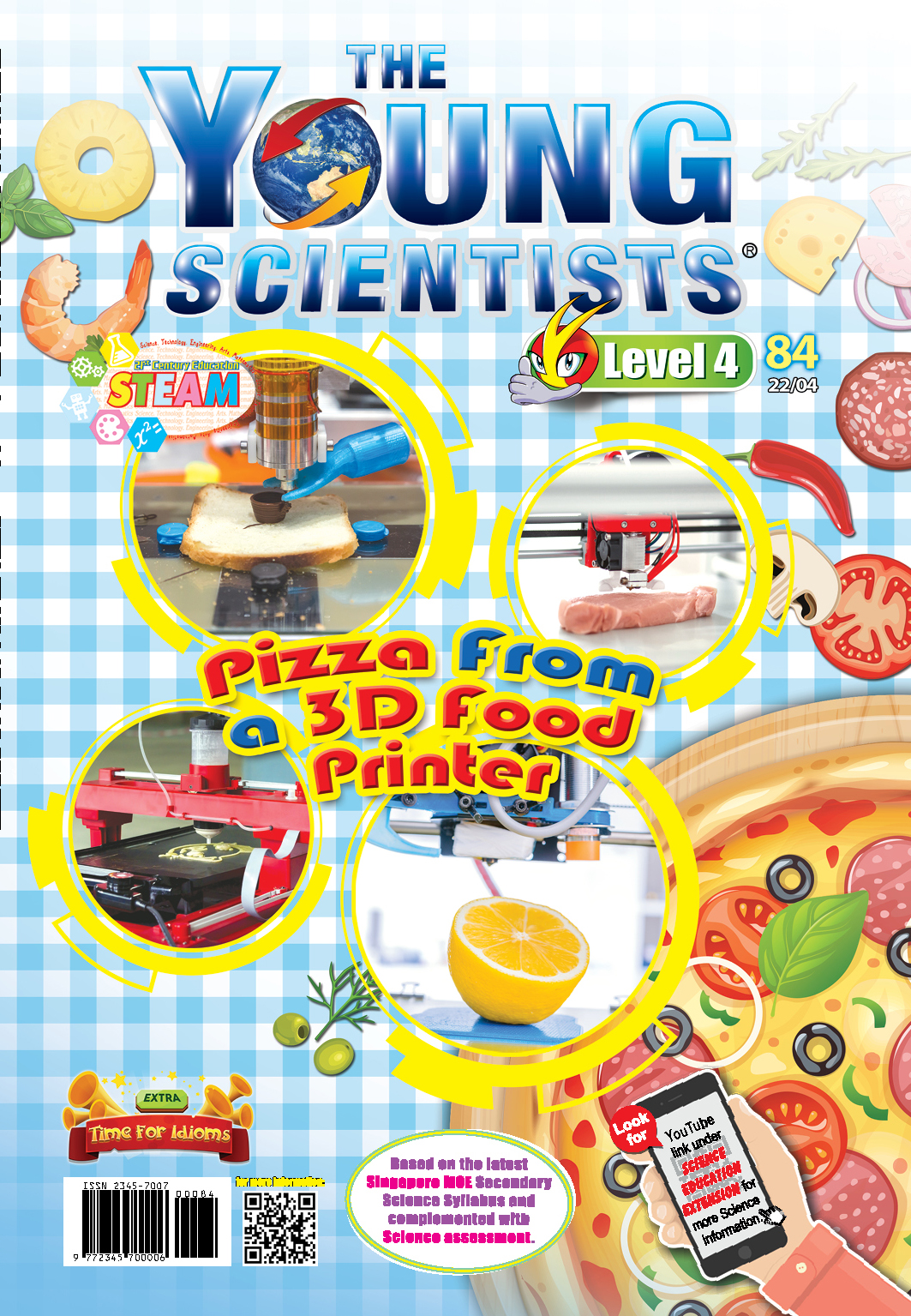 The Young Scientists Level 4- 84 Pizza From A 3D Food Printer