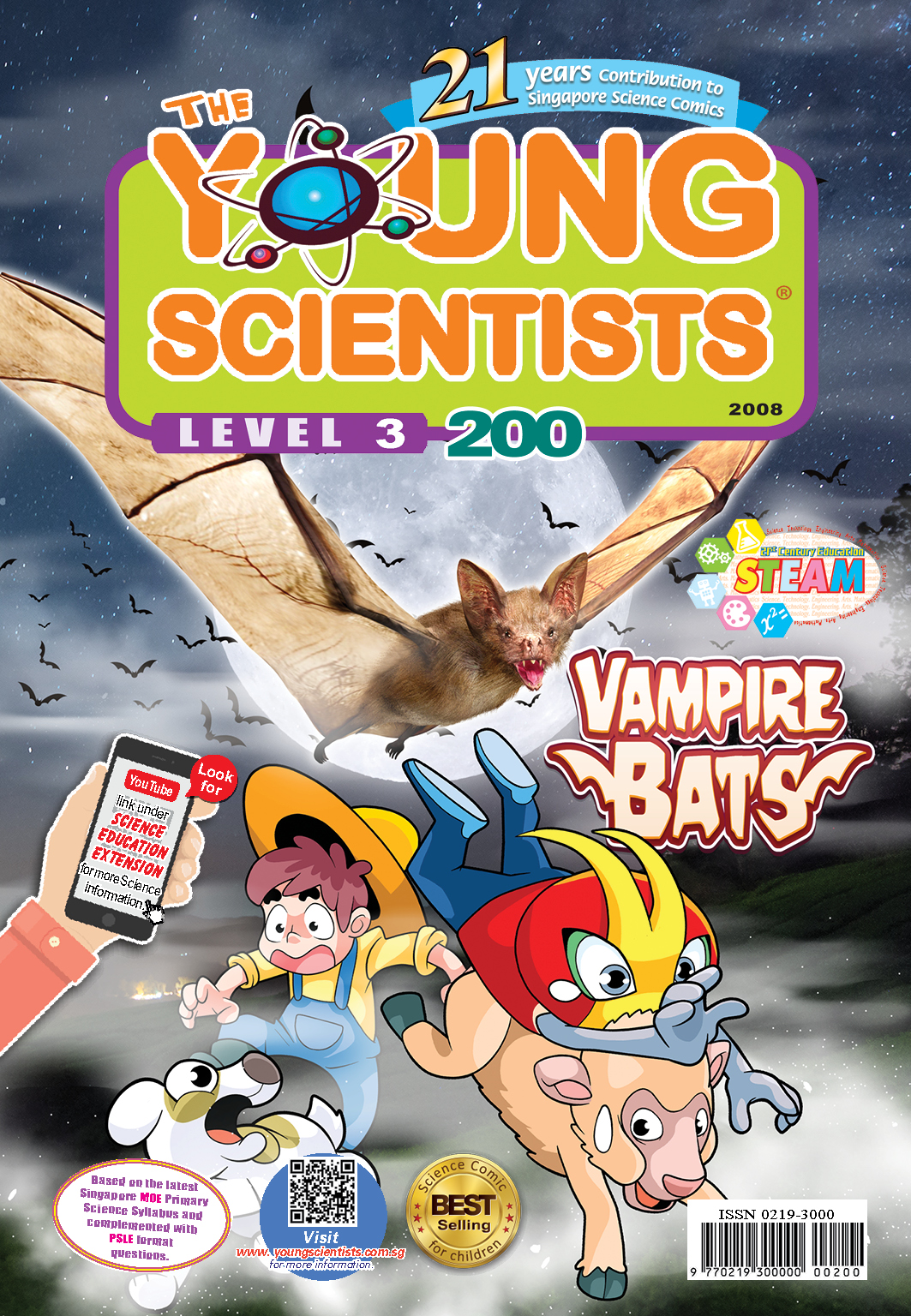 The Young Scientists Level 3- 200 Vampire Bats