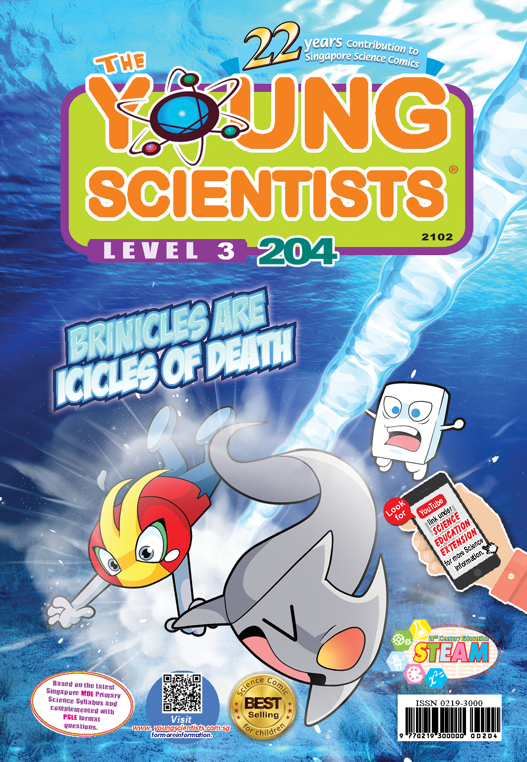 The Young Scientists Level 3- 204 Brinicles Are Icicles Of Death