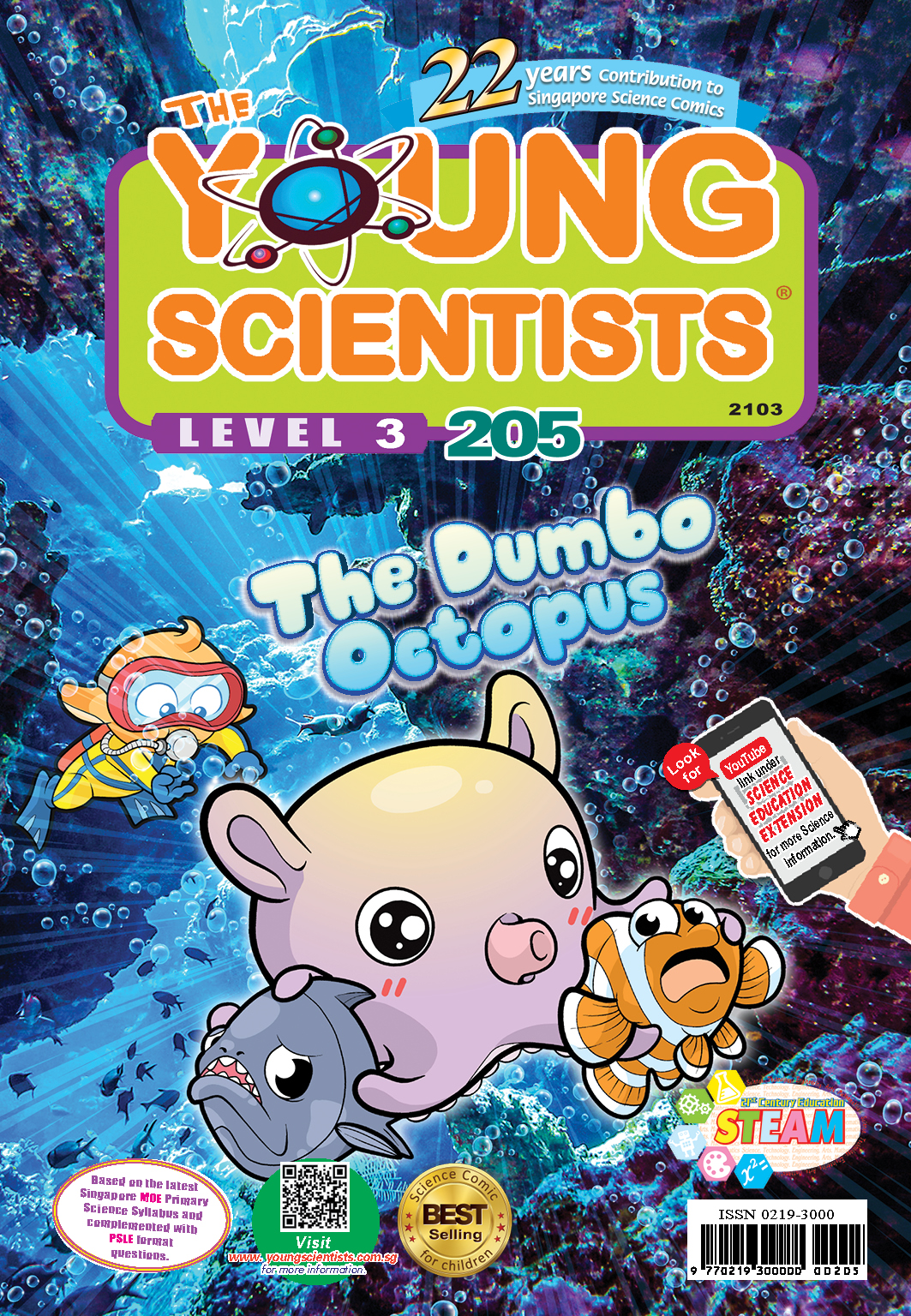 The Young Scientists Level 3- 205 The Dumbo Octopus