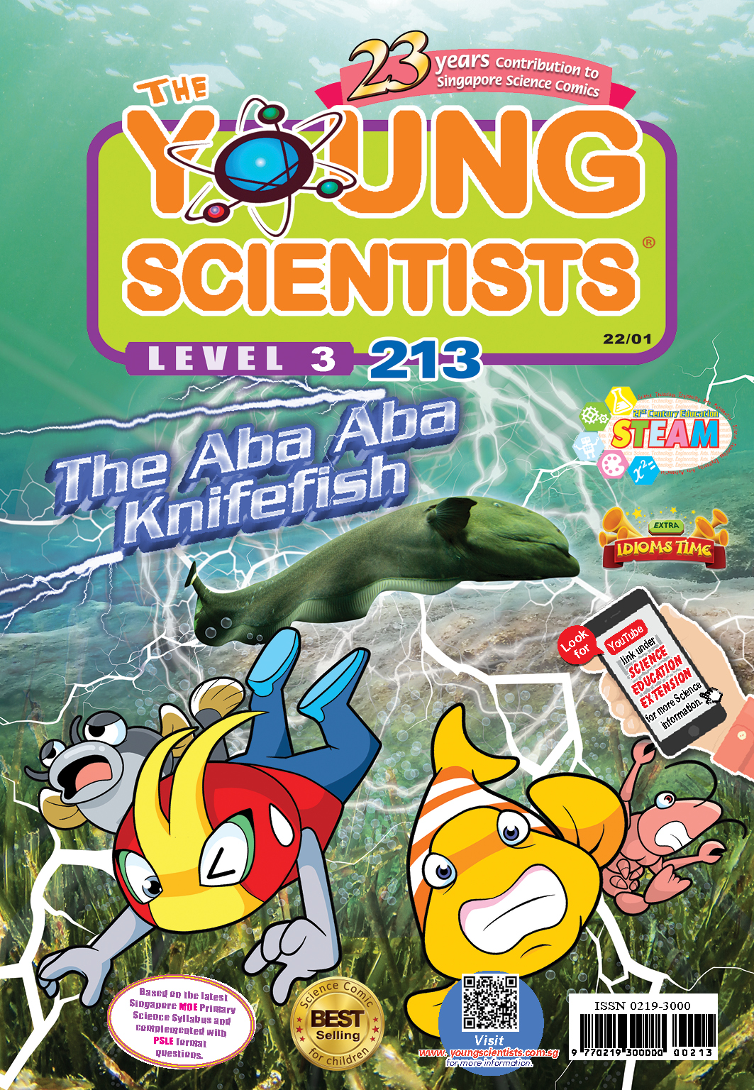 The Young Scientists Level 3- 213 The Aba Aba Knifefish