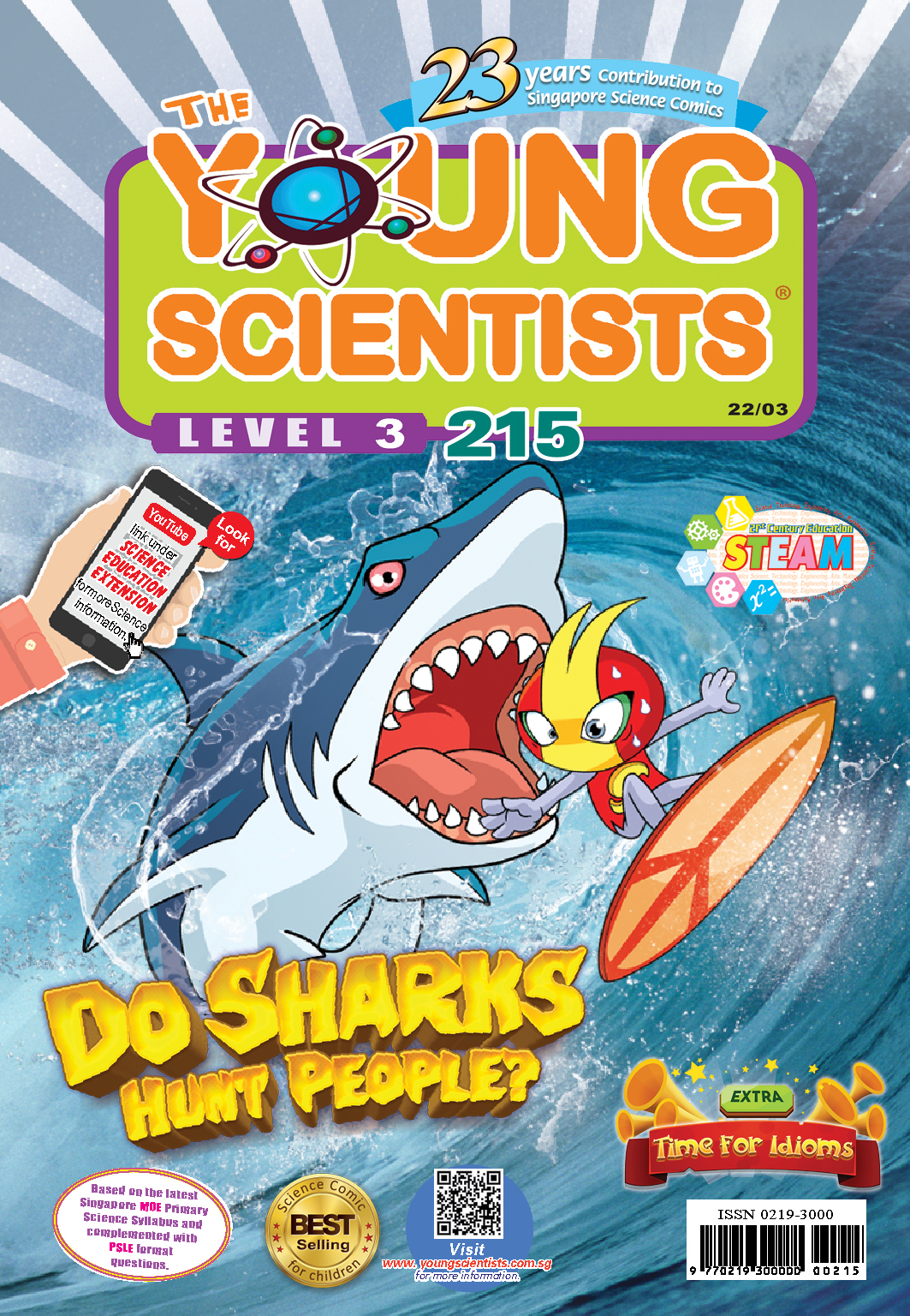 The Young Scientists Level 3- 215 Do Sharks Hunt People？