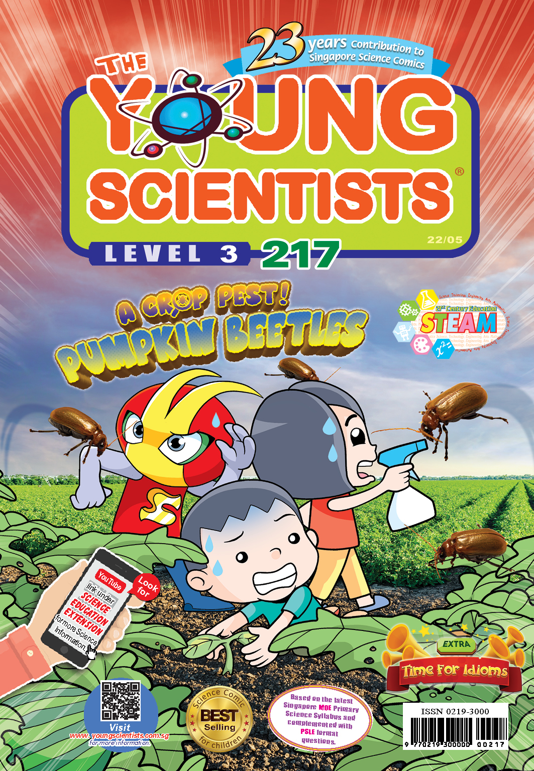 The Young Scientists Level 3- 217 A Crop Pest! Pumpkin Beetles