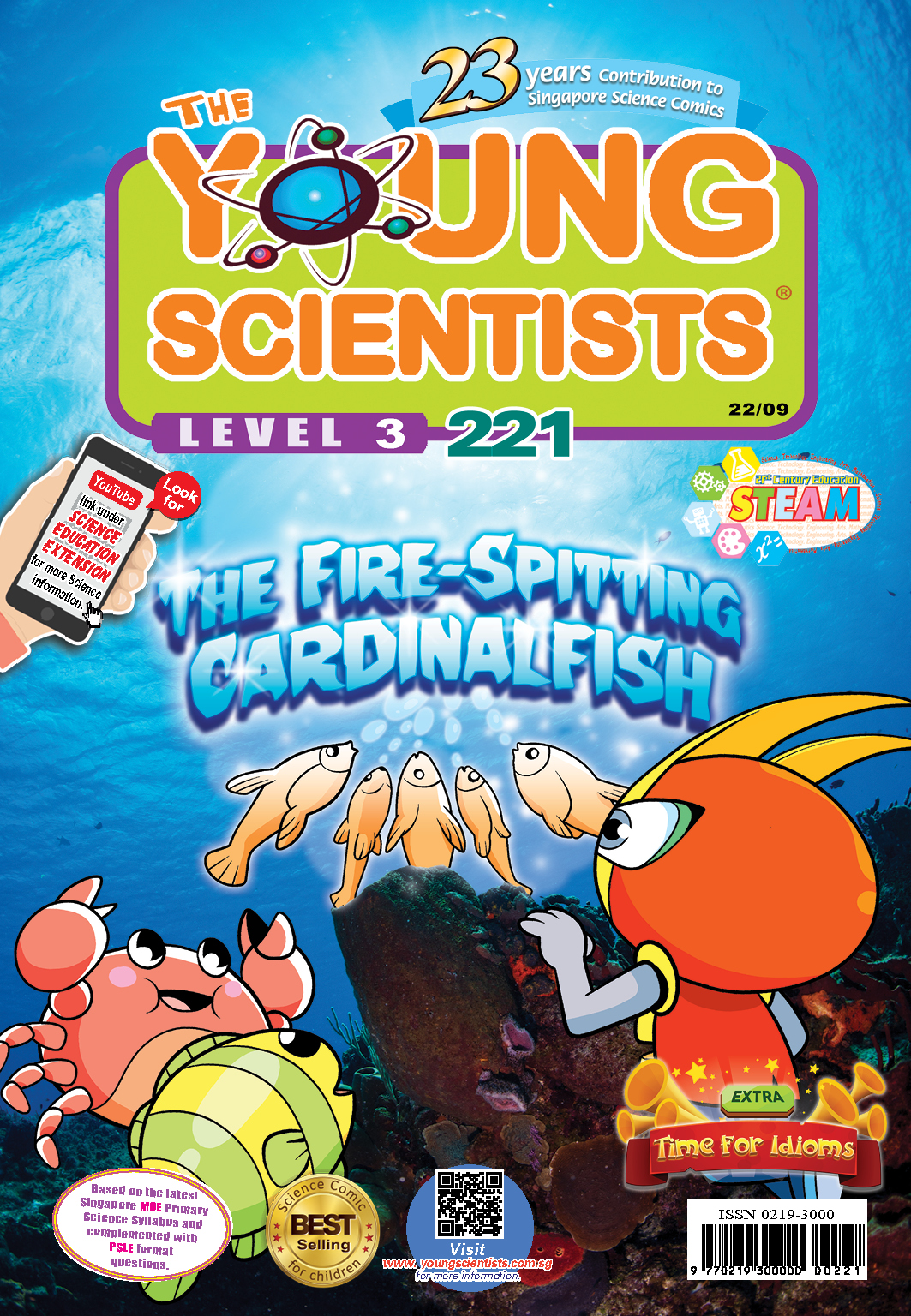 The Young Scientists Level 3- 221 The Fire Spitting Cardinalfish