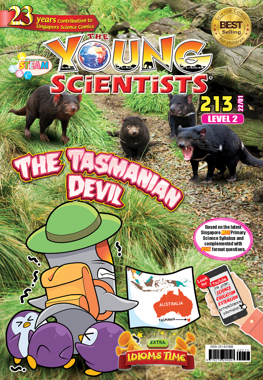 The Young Scientists Level 2- 213 The Tasmanian Devil