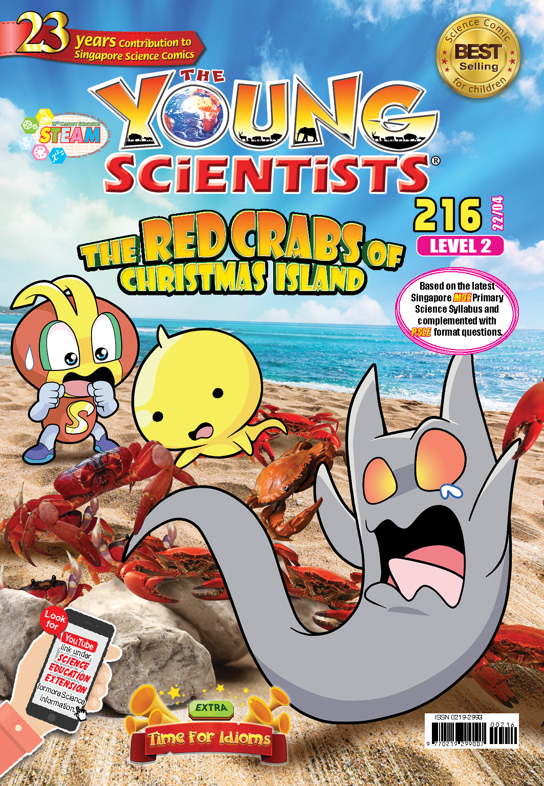 The Young Scientists Level 2- 216 The Red Crabs Of Christmas Island