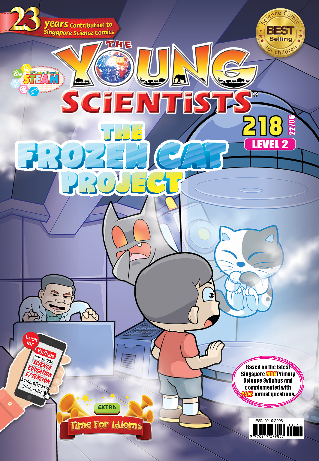 The Young Scientists Level 2- 218 The Frozen Cat Project
