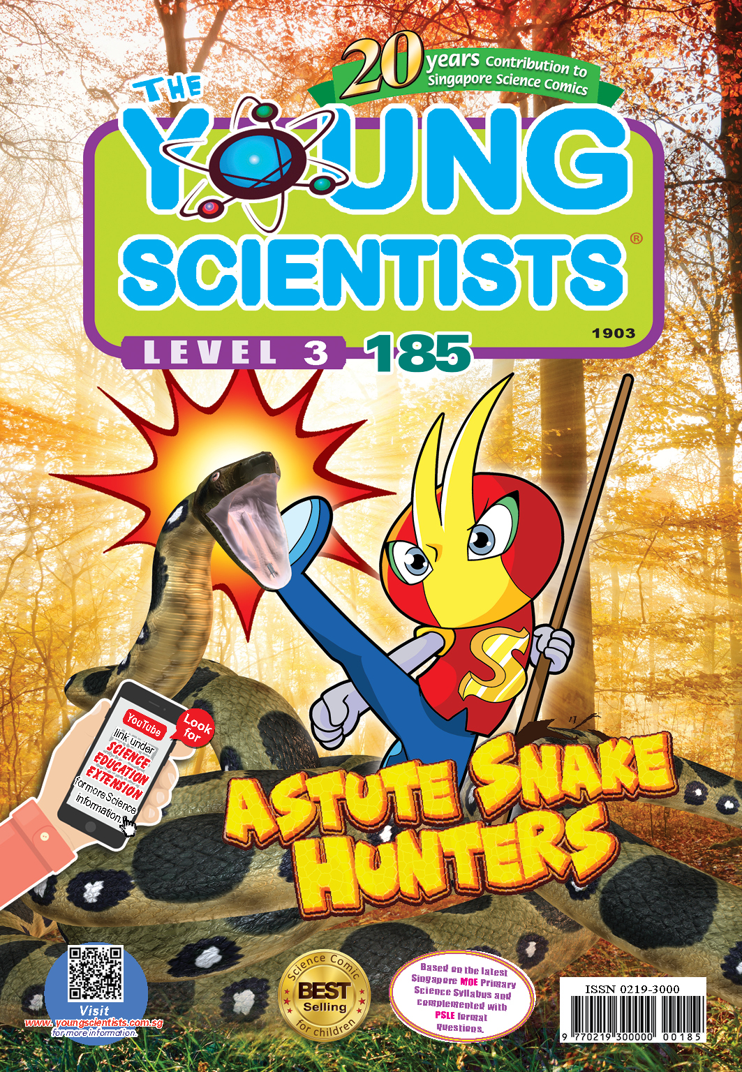 The Young Scientists Level 3- 185 Astute Snake Hunters