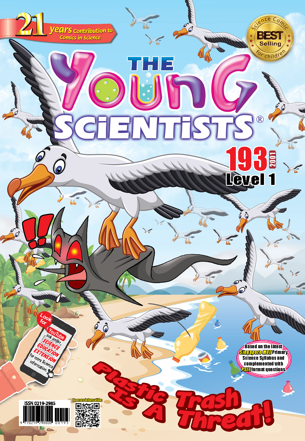 The Young Scientists Level 1- 193 Plastic Trash Is A Threat!