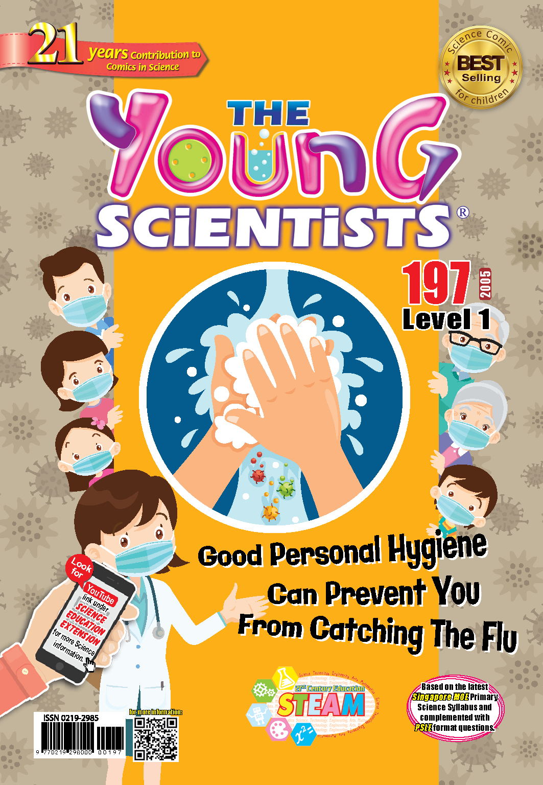 The Young Scientists Level 1- 197 Good Personal Hygiene Can Prevent You From Catching The Flu