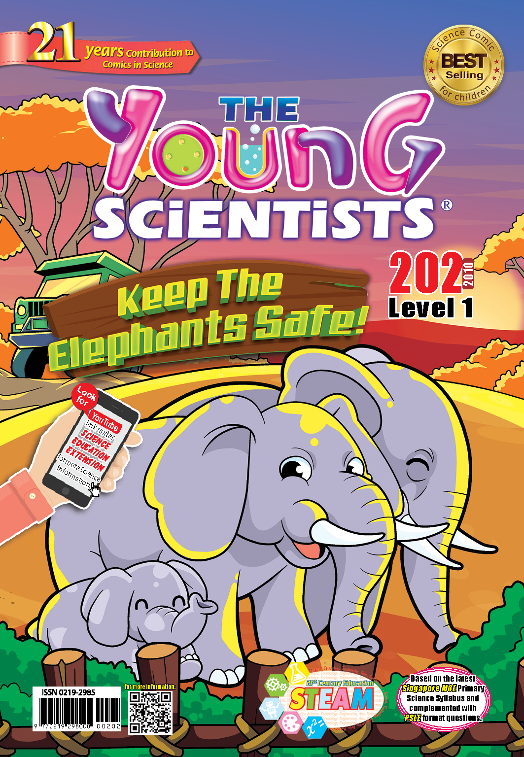 The Young Scientists Level 1- 202 Keep The Elephants Safe
