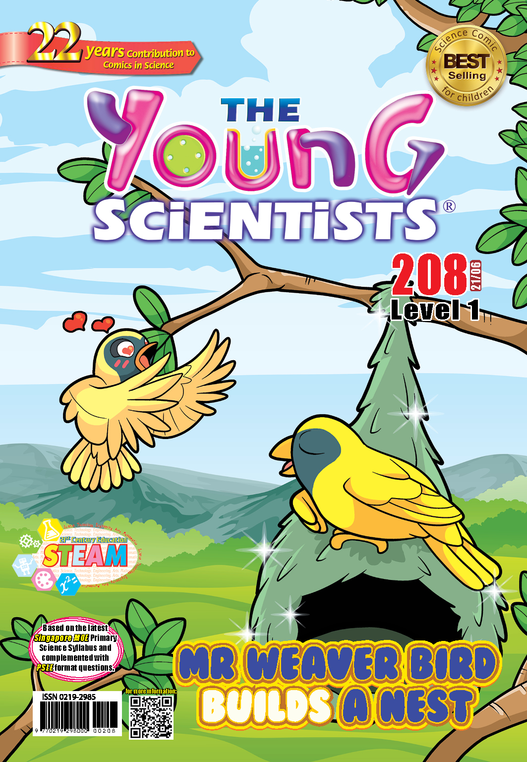 The Young Scientists Level 1- 208 Mr Weaver Bird Builds A Nest