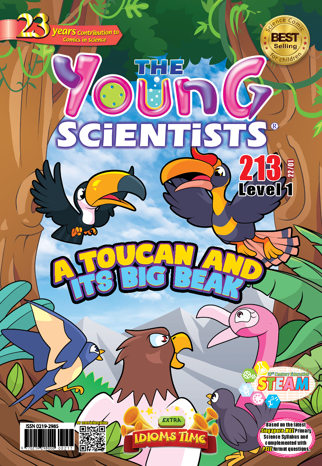 The Young Scientists Level 1- 213 A Toucan And Its Big Beak