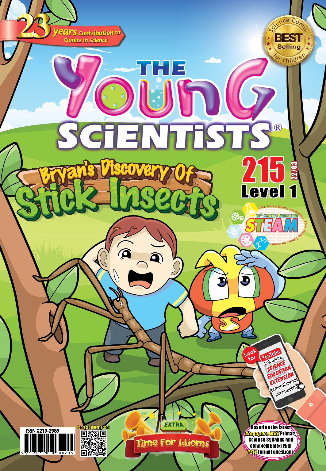 The Young Scientists Level 1- 215 Bryan’s Discovery Of Stick Insects