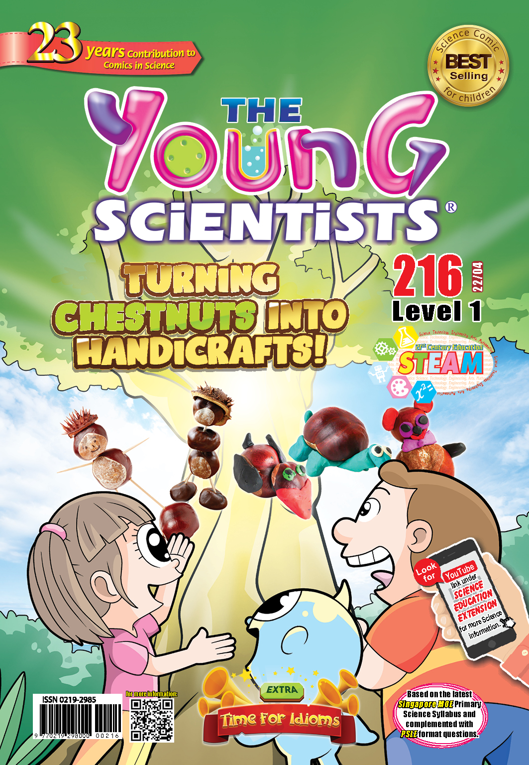 The Young Scientists Level 1- 216 Turning Chestnuts Int Handicrafts!