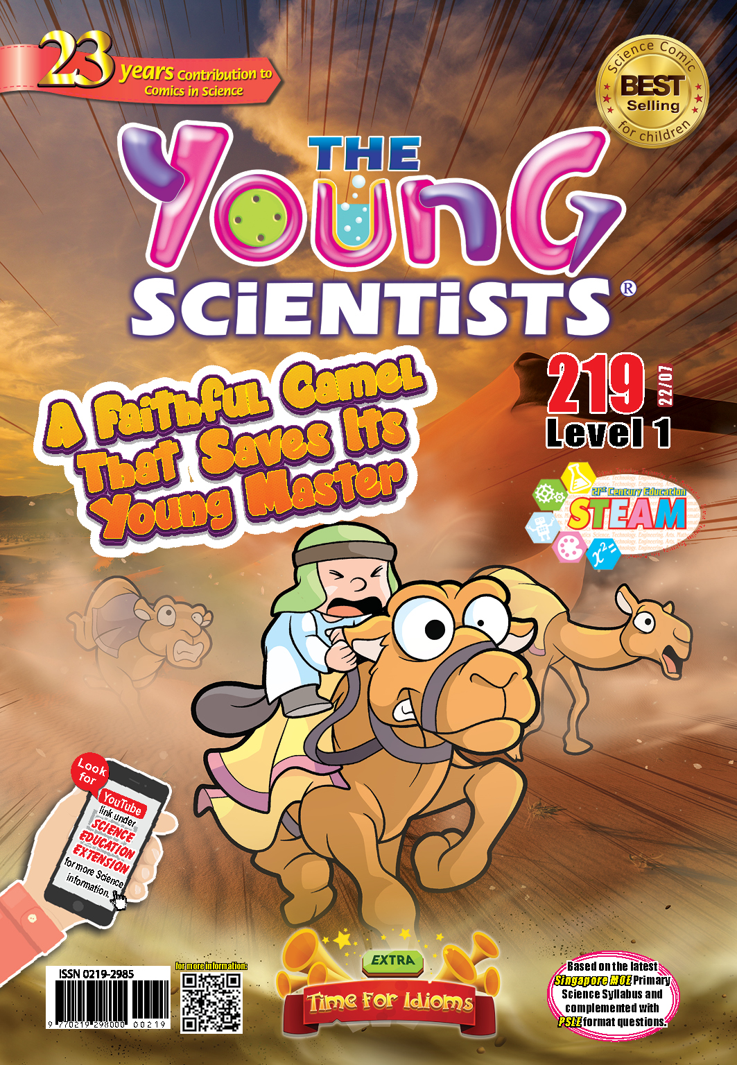 The Young Scientists Level 1- 219 A Faitbful Camel That Saves Its Young Master