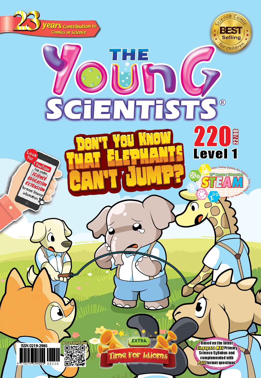 The Young Scientists Level 1- 220 Don't You Know That Elephants Can't Jump
