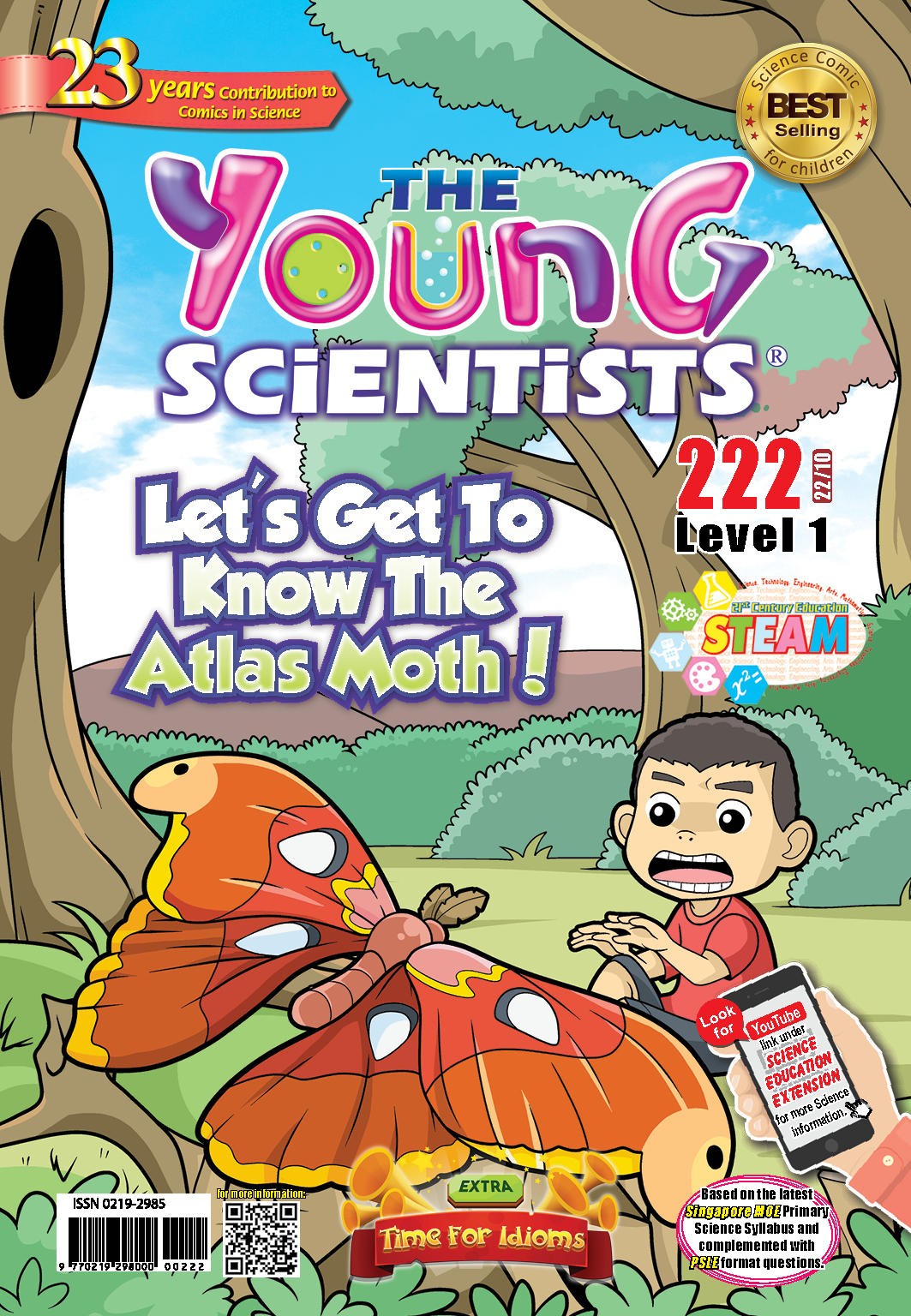 The Young Scientists Level 1- 222 Let's Get To Know The Atlas Moth!