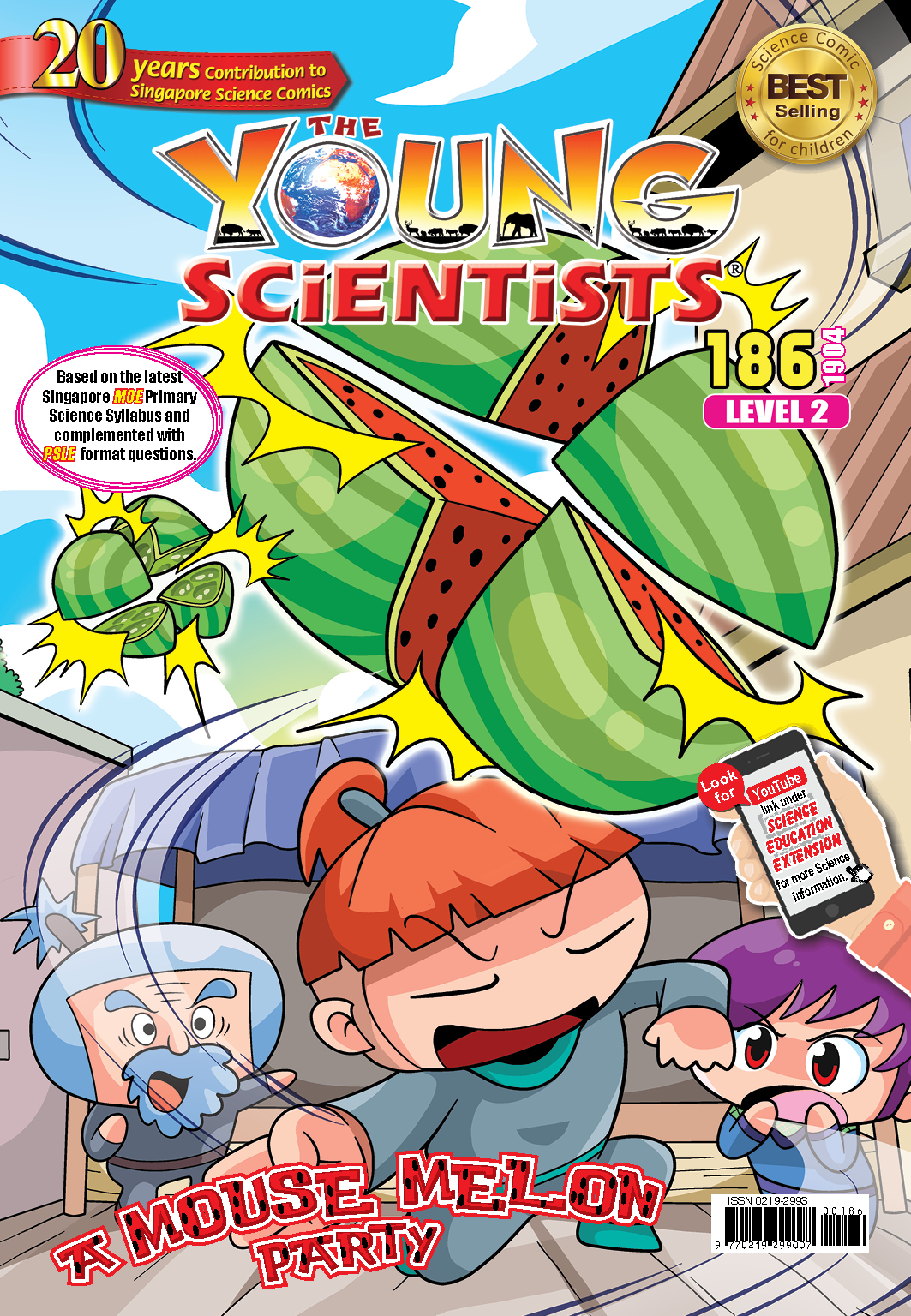 The Young Scientists Level 2- 186 A Mouse Melon Party