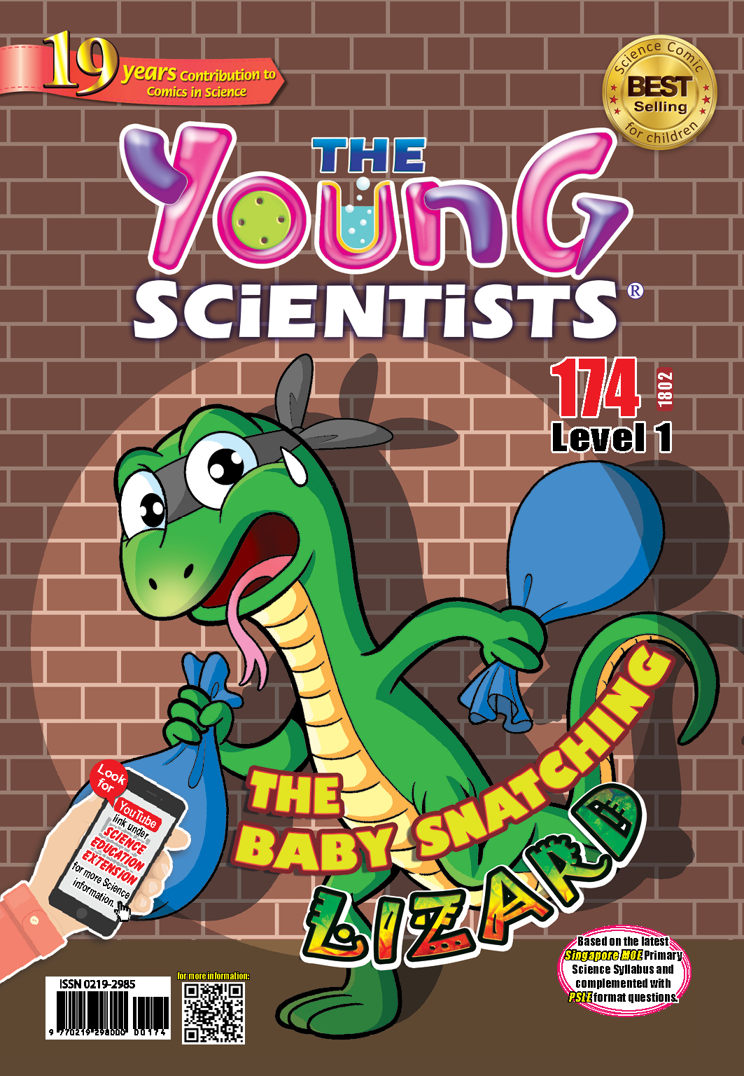 The Young Scientists Level 1- 174 The Baby Snatching Lizard