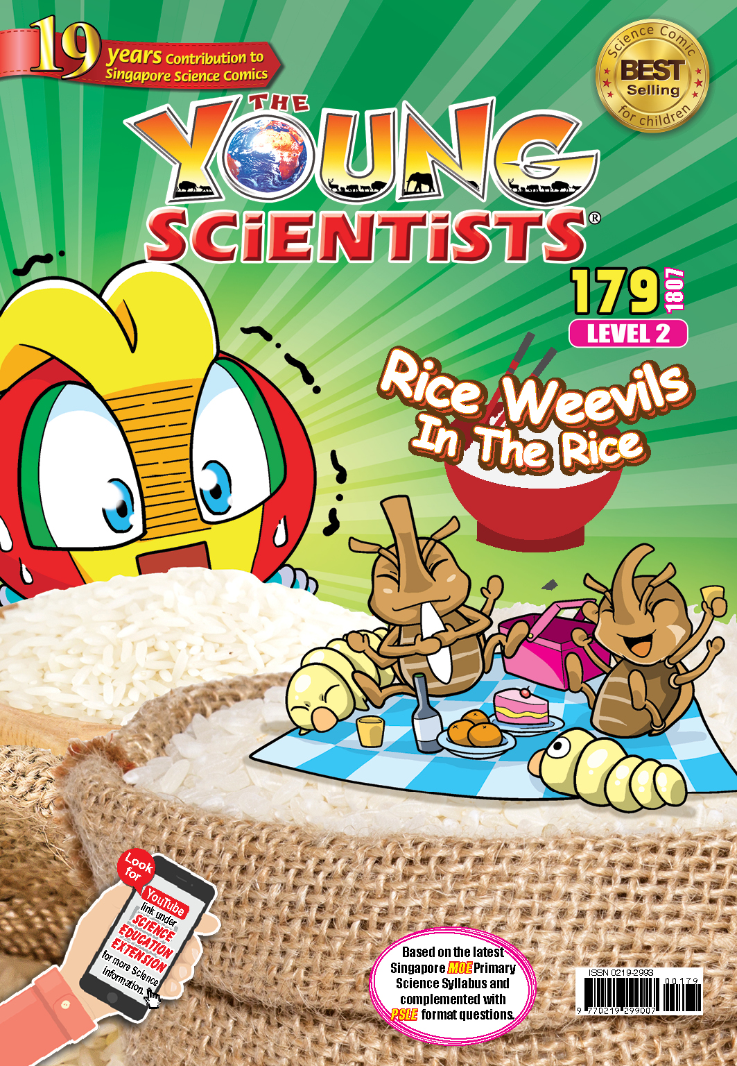 The Young Scientists Level 2- 179 Rice Weevils In The Rice