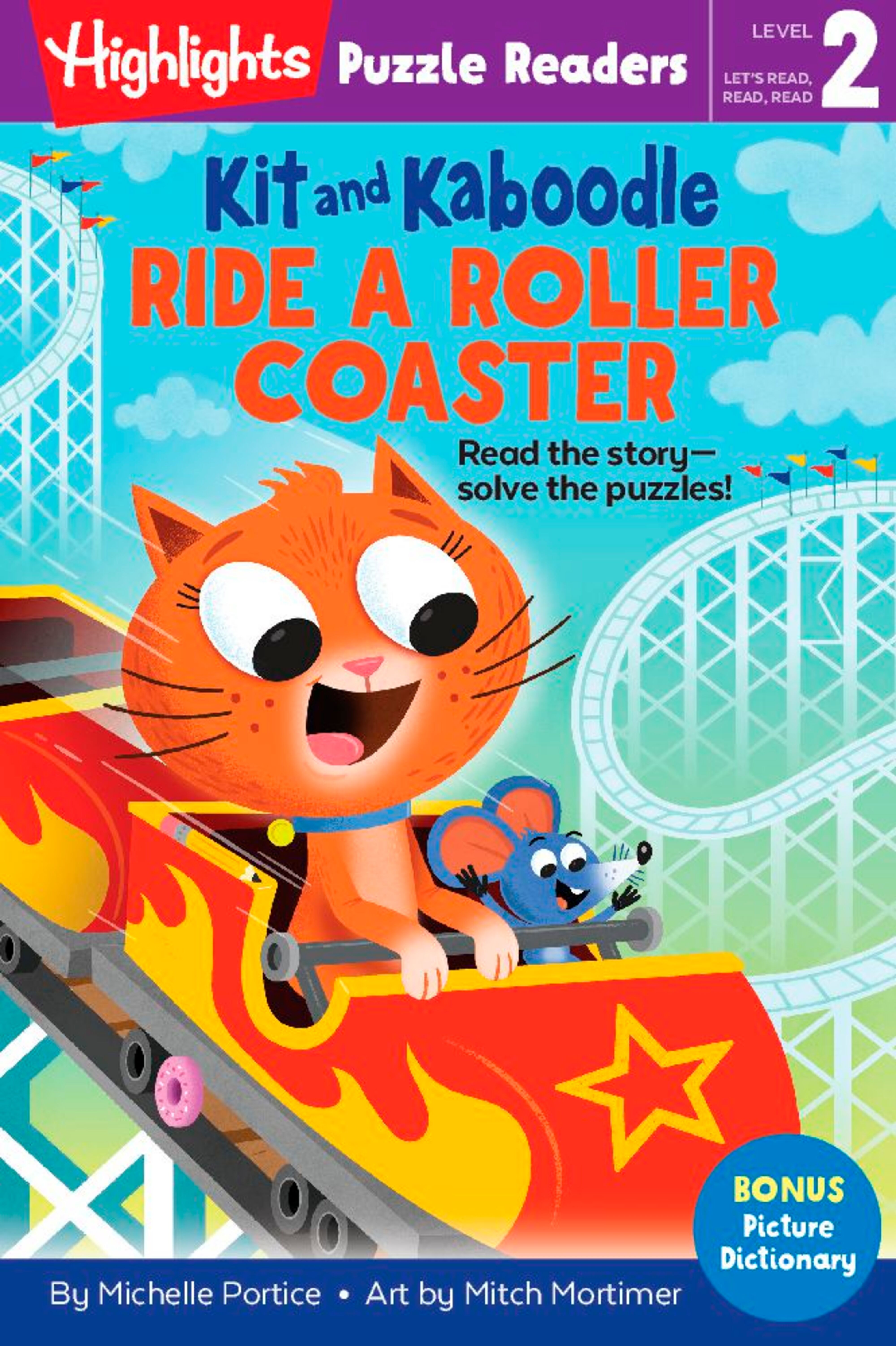 Kit and Kaboodle Ride a Roller Coaster