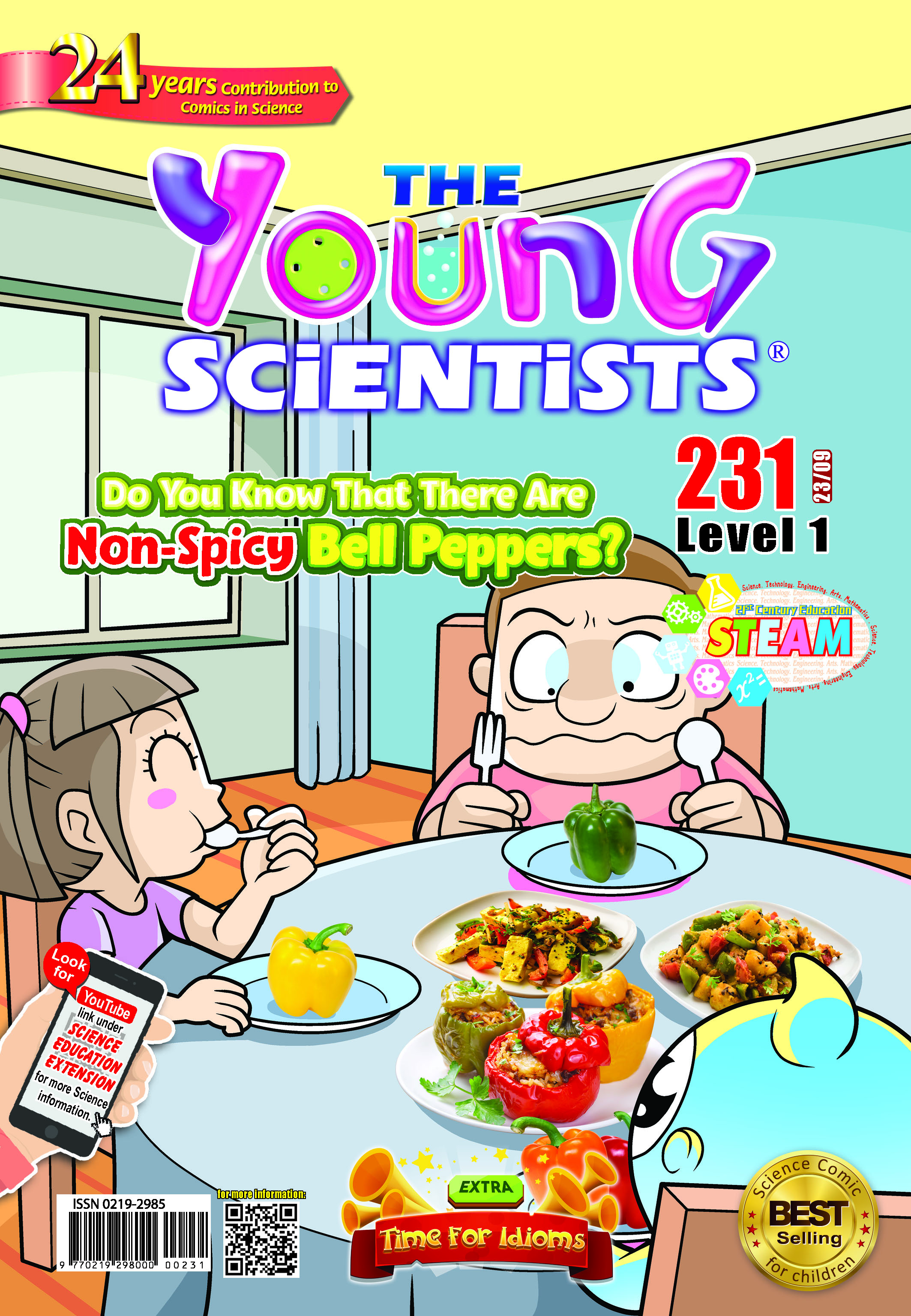 The Young Scientists Level 1 (231) Do You Know That There Are Non-Spicy Bell Peppers