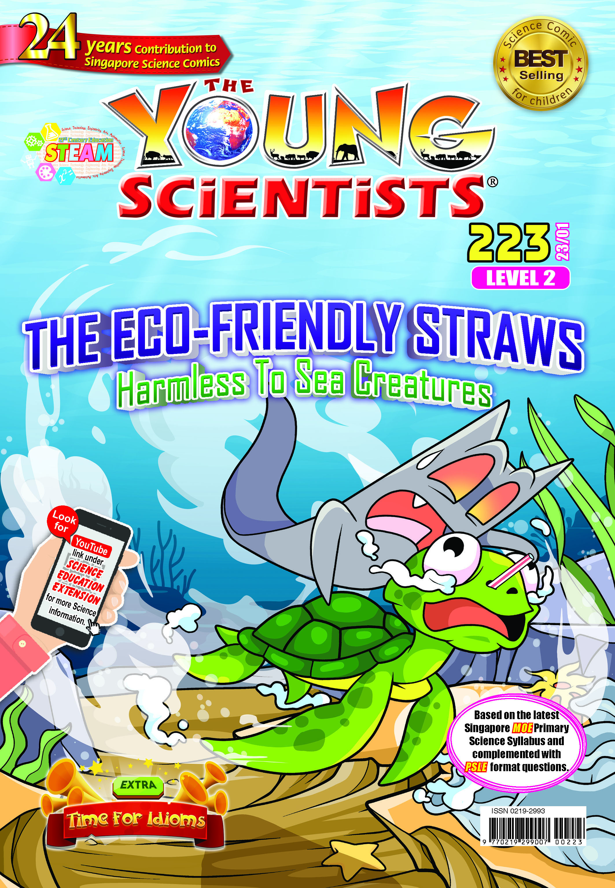 The Young Scientists Level 2  (223) The Eco-Friendly Straws Harmless To Sea Creatures