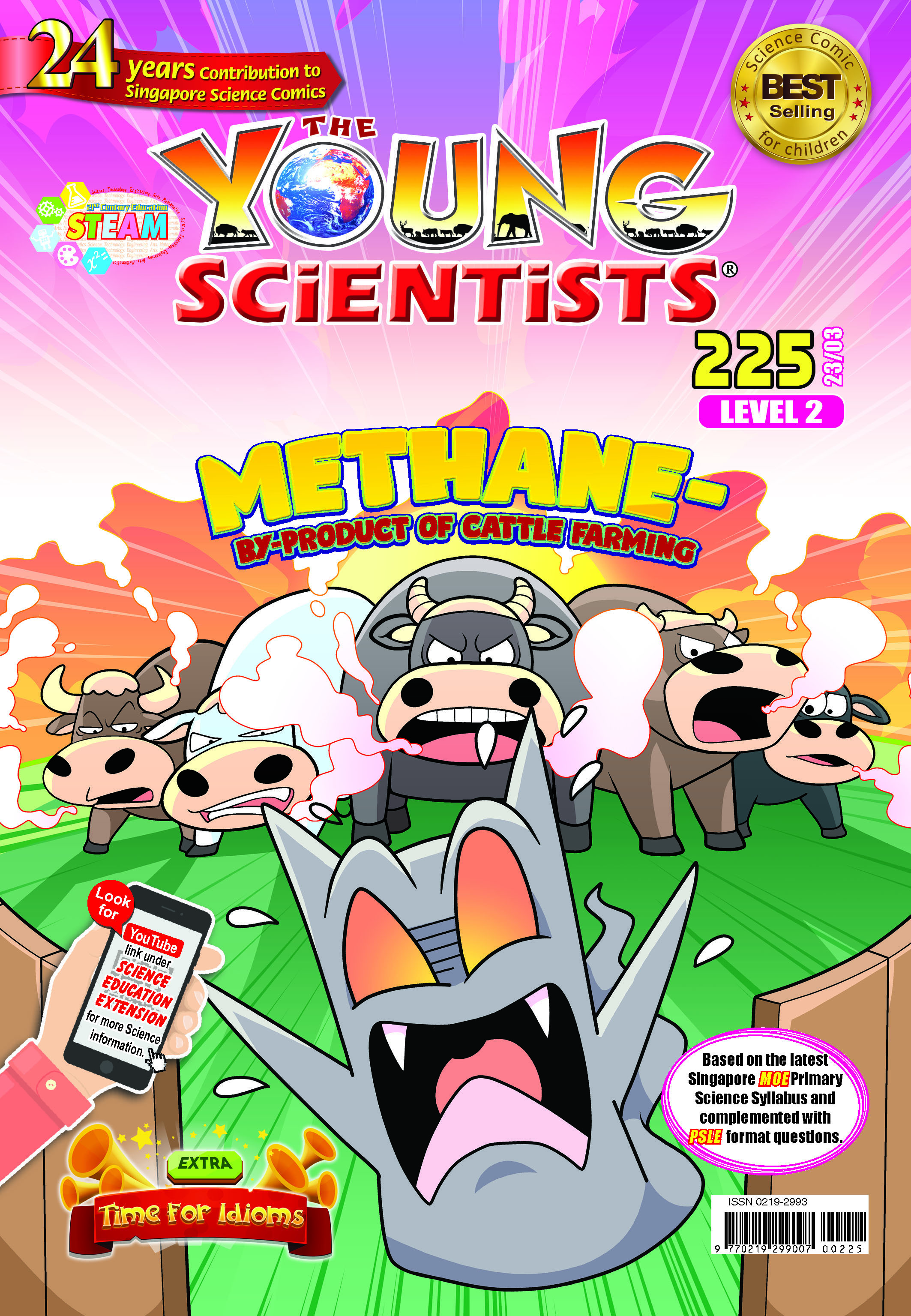 The Young Scientists Level 2  (225) Methane - By-Product Of Cattle Farming