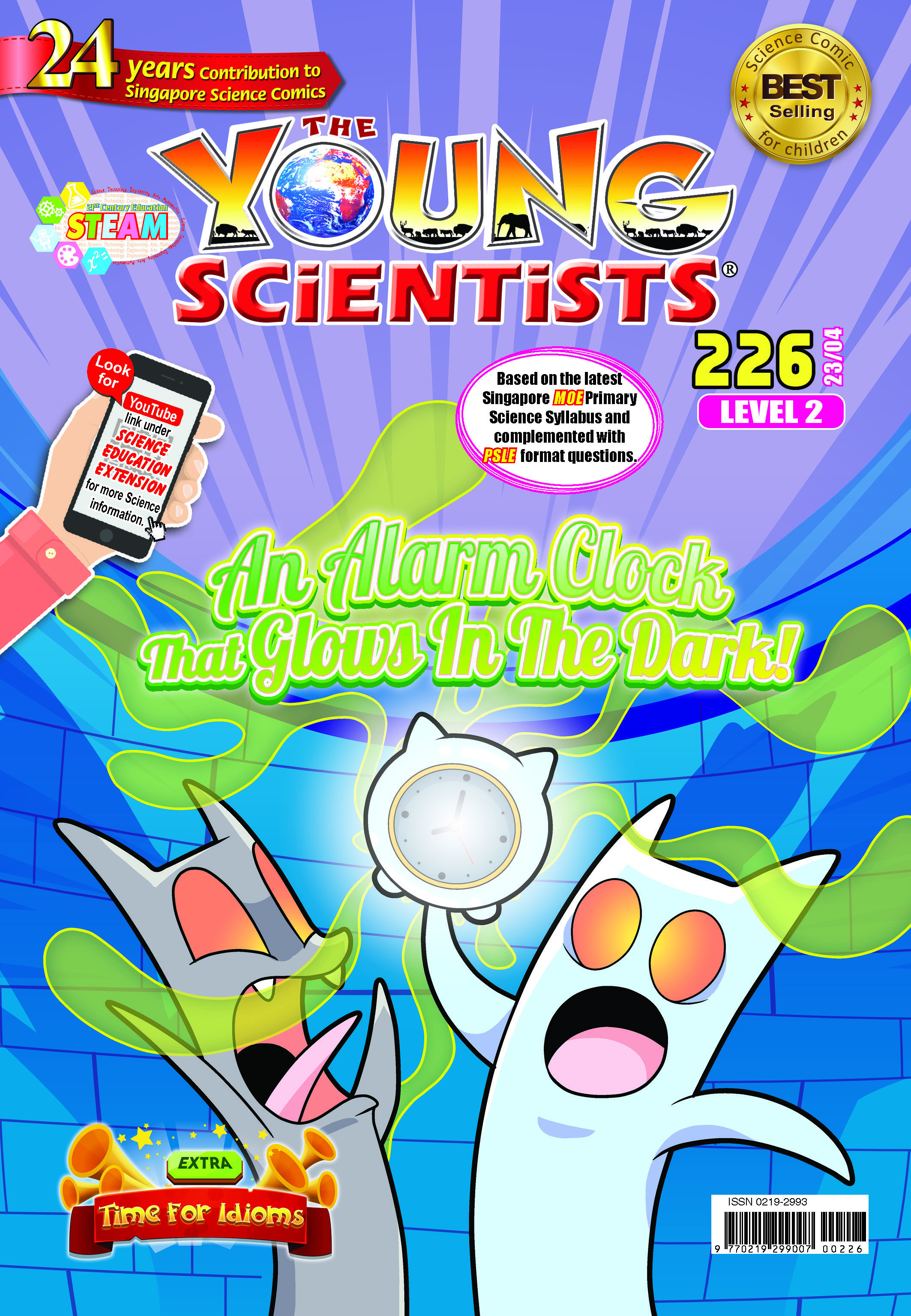 The Young Scientists Level 2 (226) An Alarm Clock That Glows In The Dark!