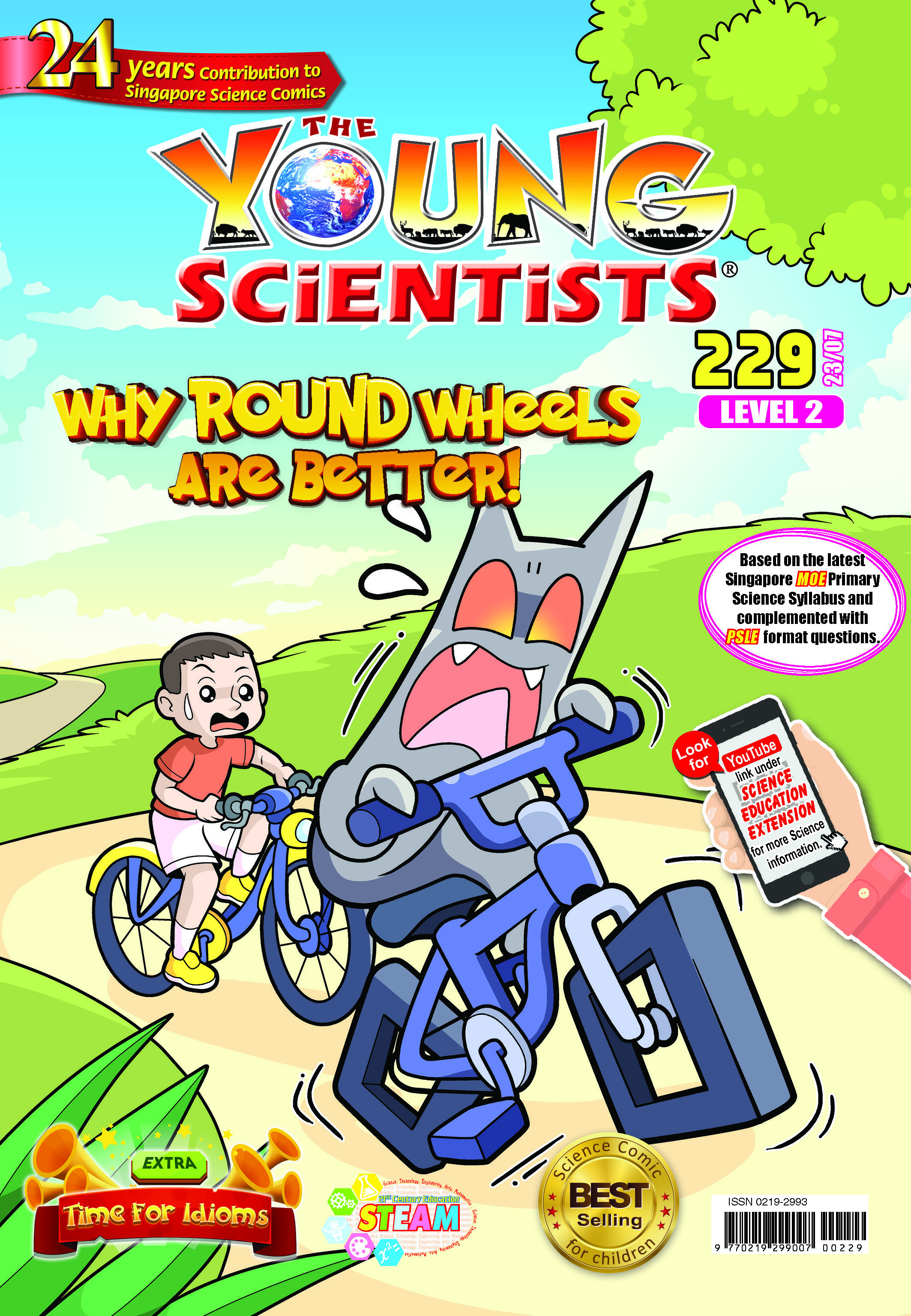 The Young Scientists Level 2 (229) Why Round Wheels Are Better!