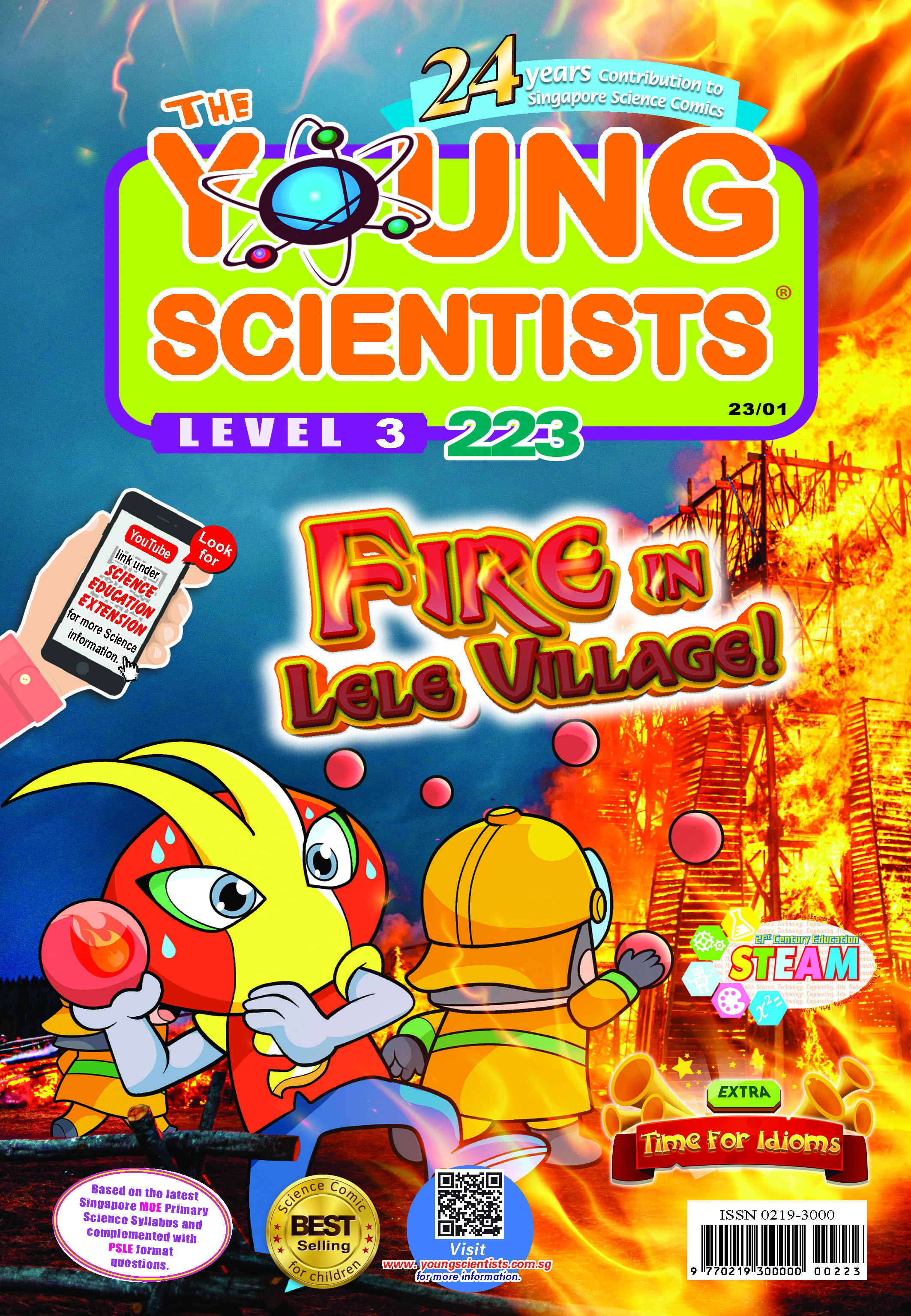The Young Scientists Level 3 (223) Fire In Lele Village!