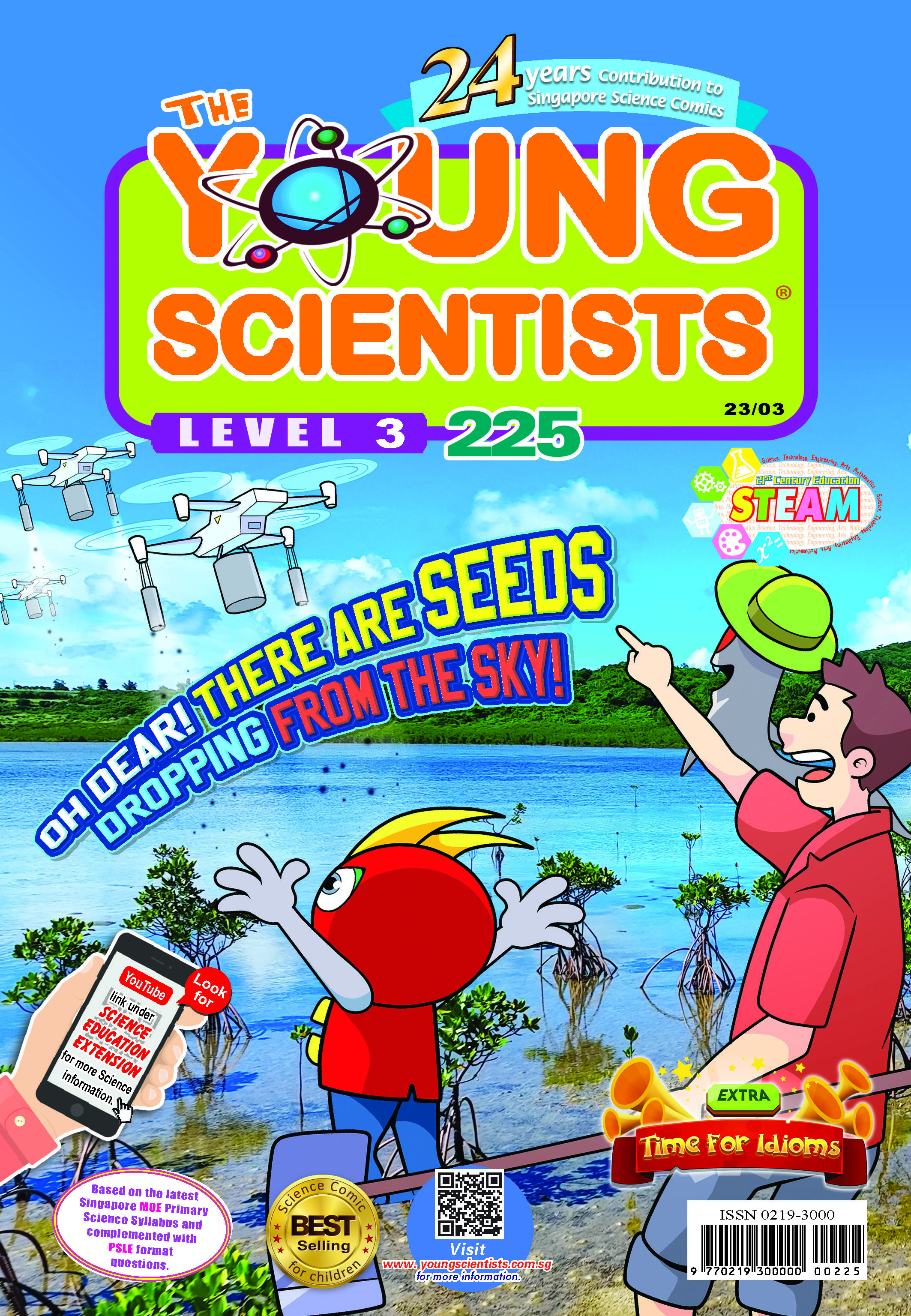 The Young Scientists Level 3 (225) Oh Dear There Are Seeds Dropping From Sky!