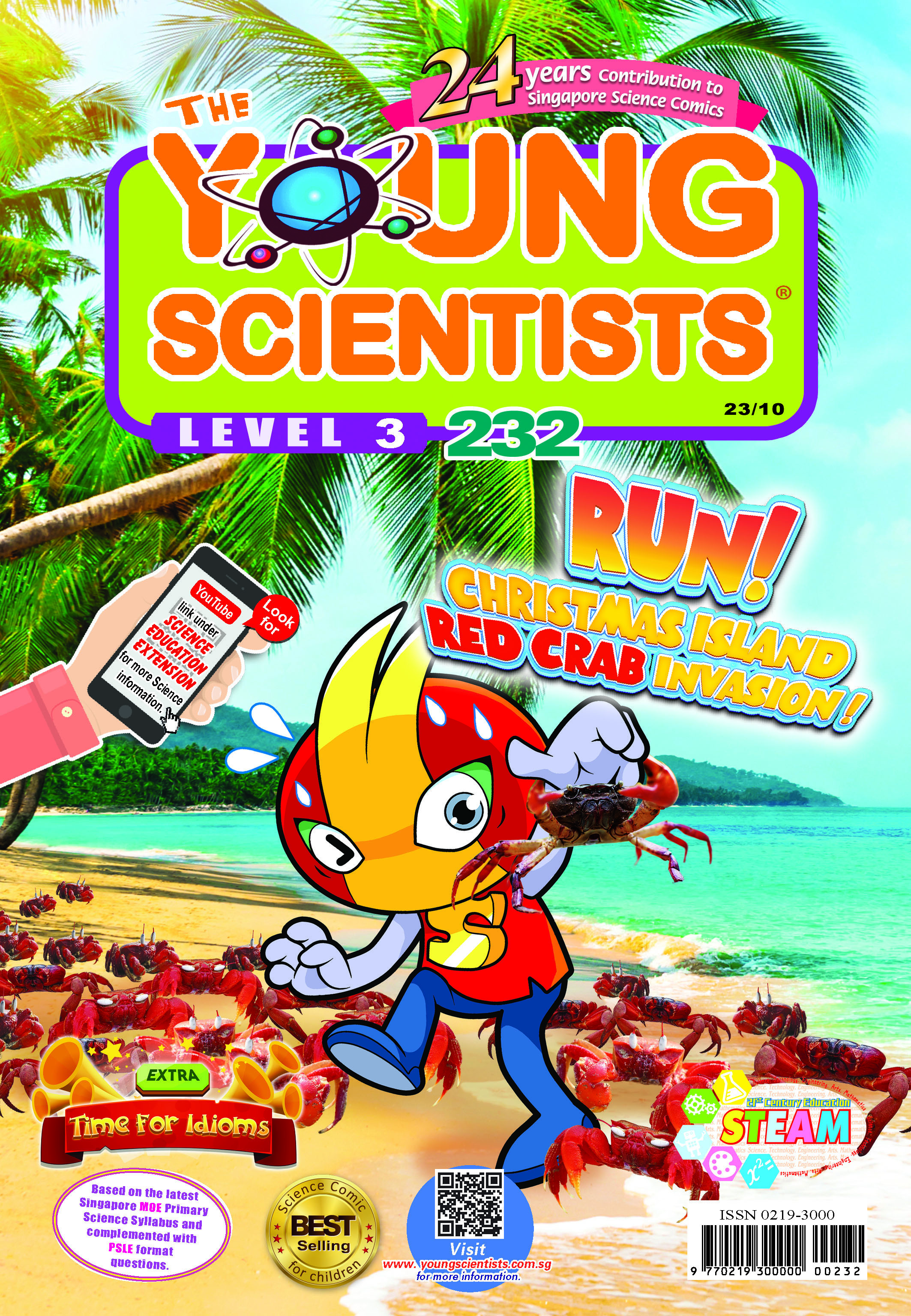The Young Scientists Level 3 (232) Run! Christmas Island Red Crab Invasion!