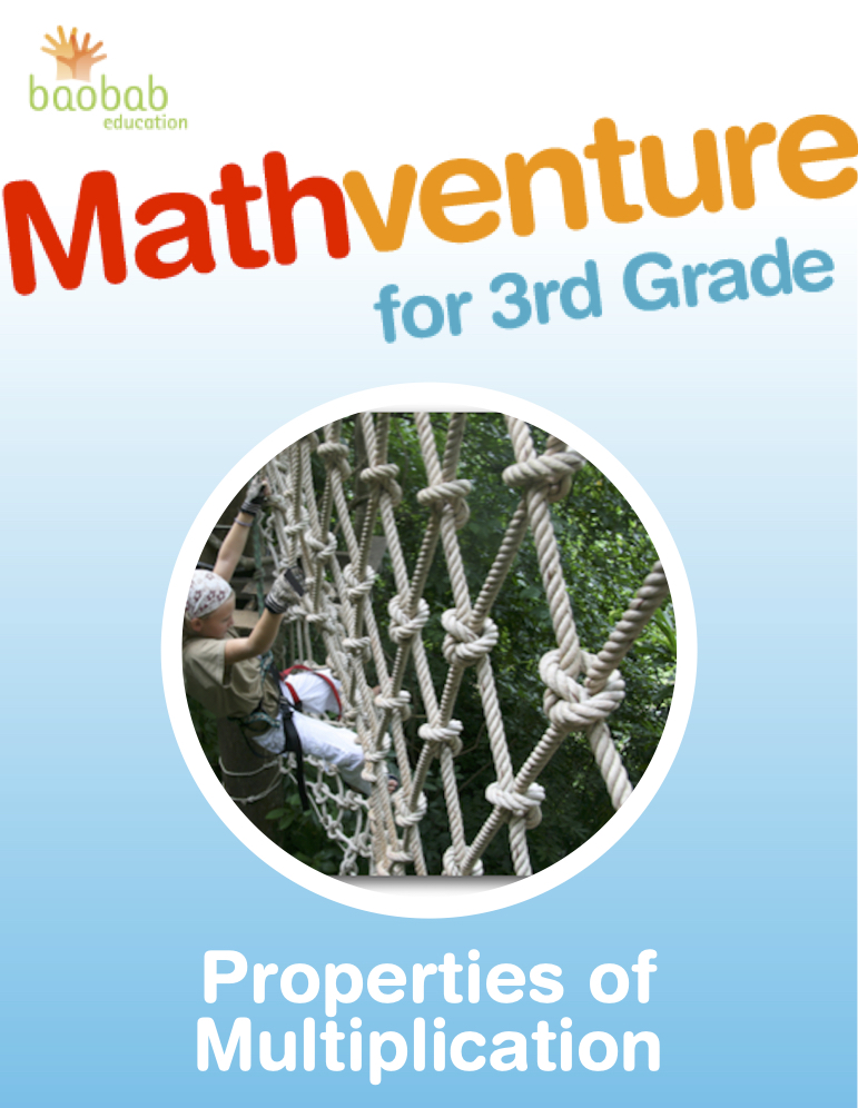 Mathventure for 3rd Grade: Properties of Multiplication