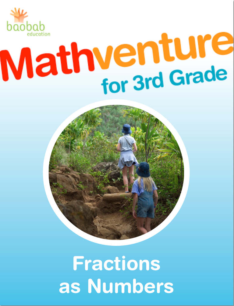 Mathventure for 3rd Grade: Fractions as Numbers